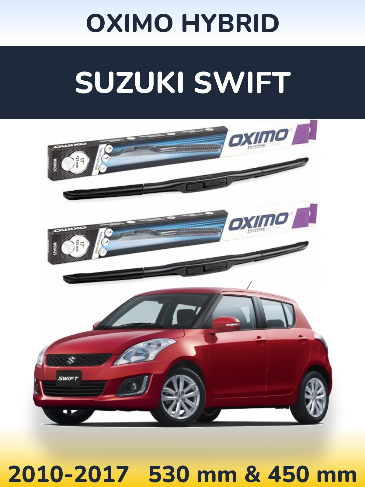 Torkarblad Oximo Hybrid för Suzuki Swift