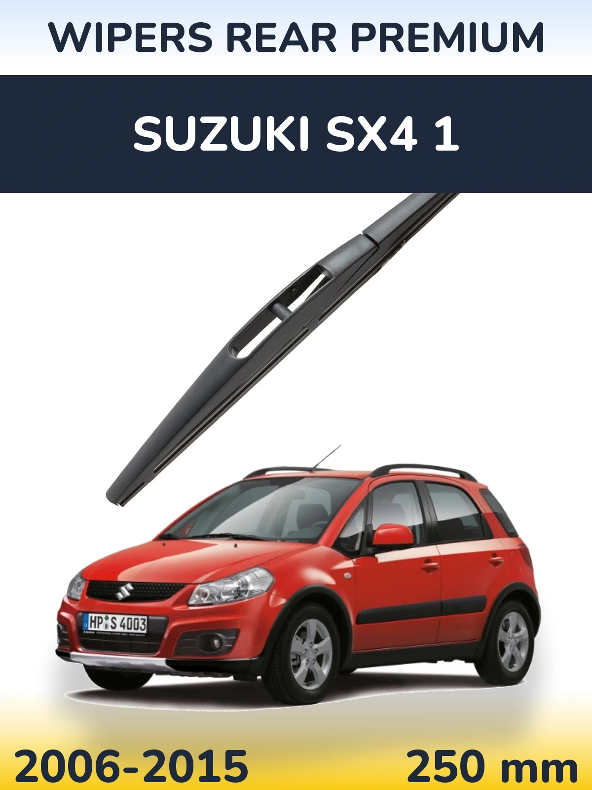 Torkarblad WIPERS REAR PREMIUM för Suzuki SX4 1