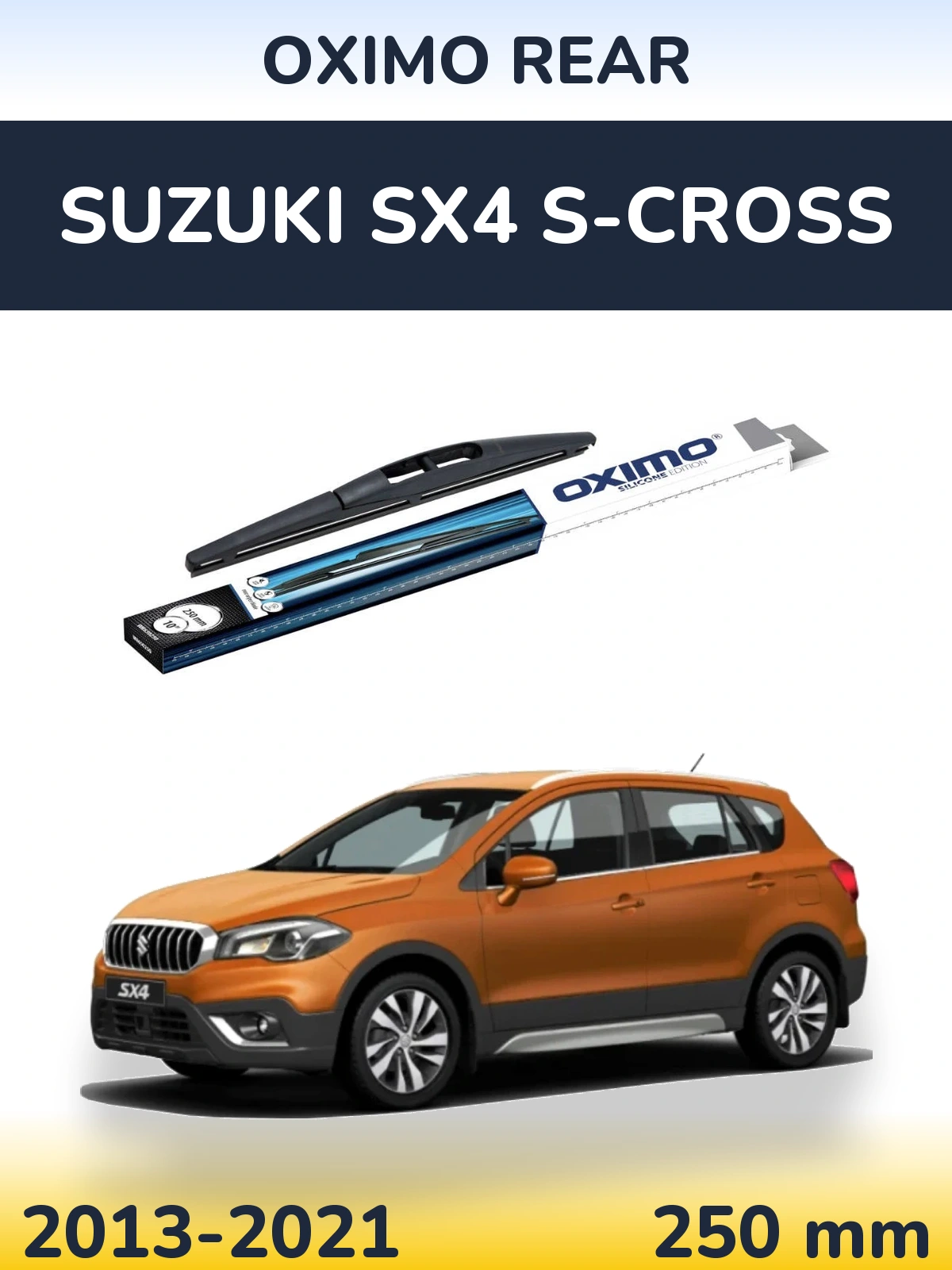 Torkarblad Oximo Rear för Suzuki SX4 S-Cross
