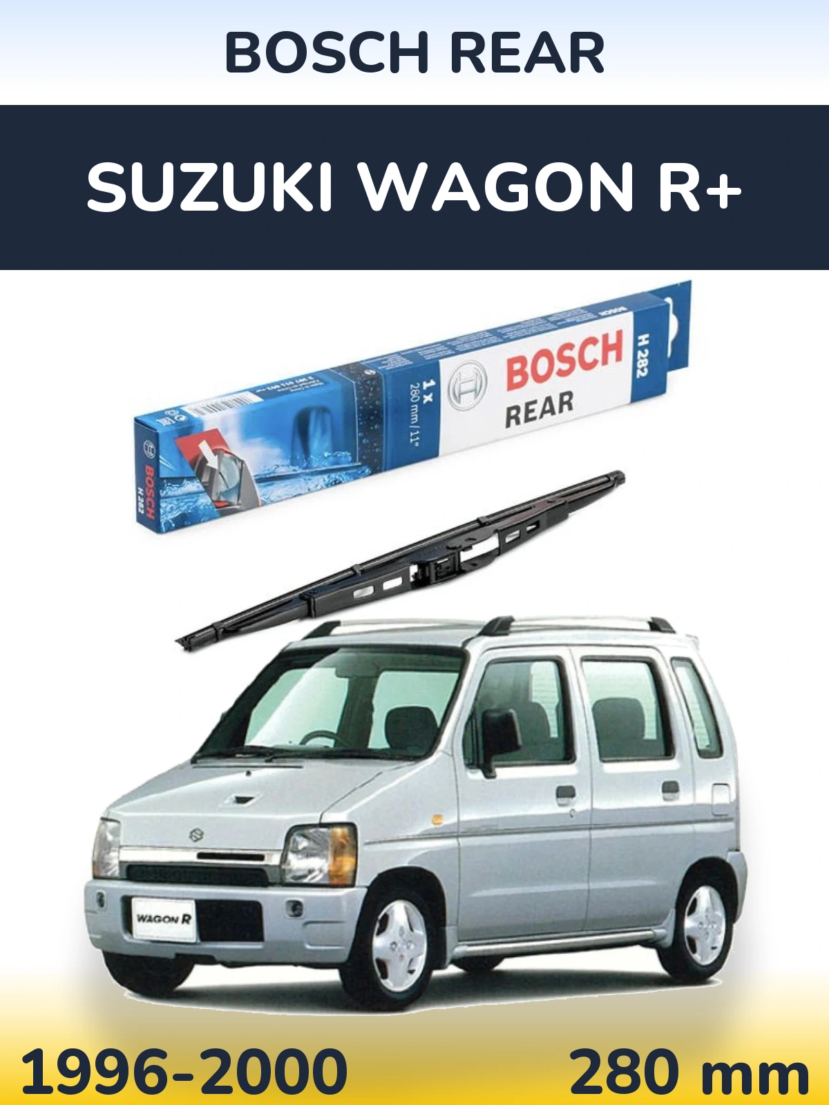 Torkarblad BOSCH Rear för Suzuki Wagon R+