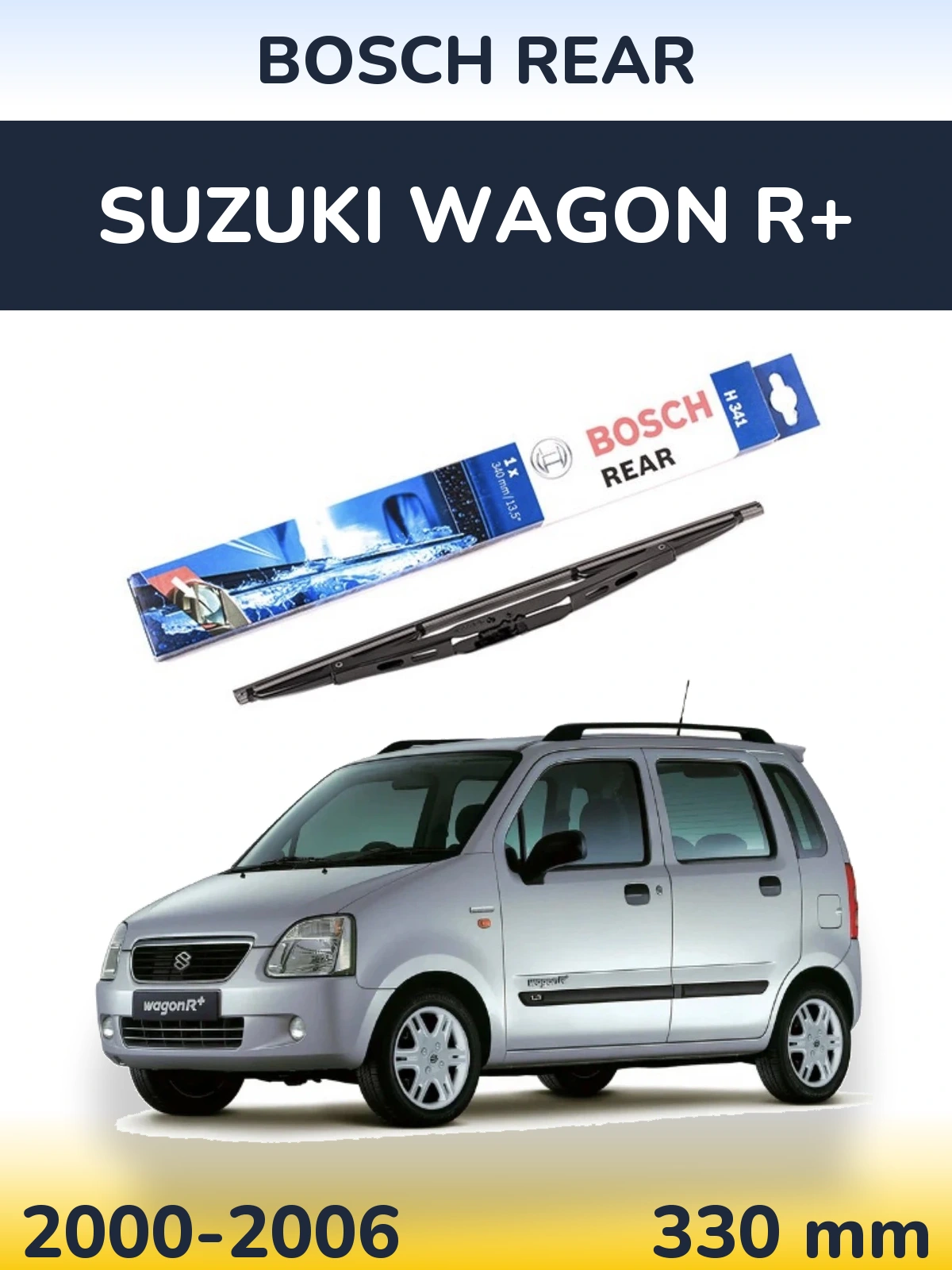 Torkarblad BOSCH Rear för Suzuki Wagon R+