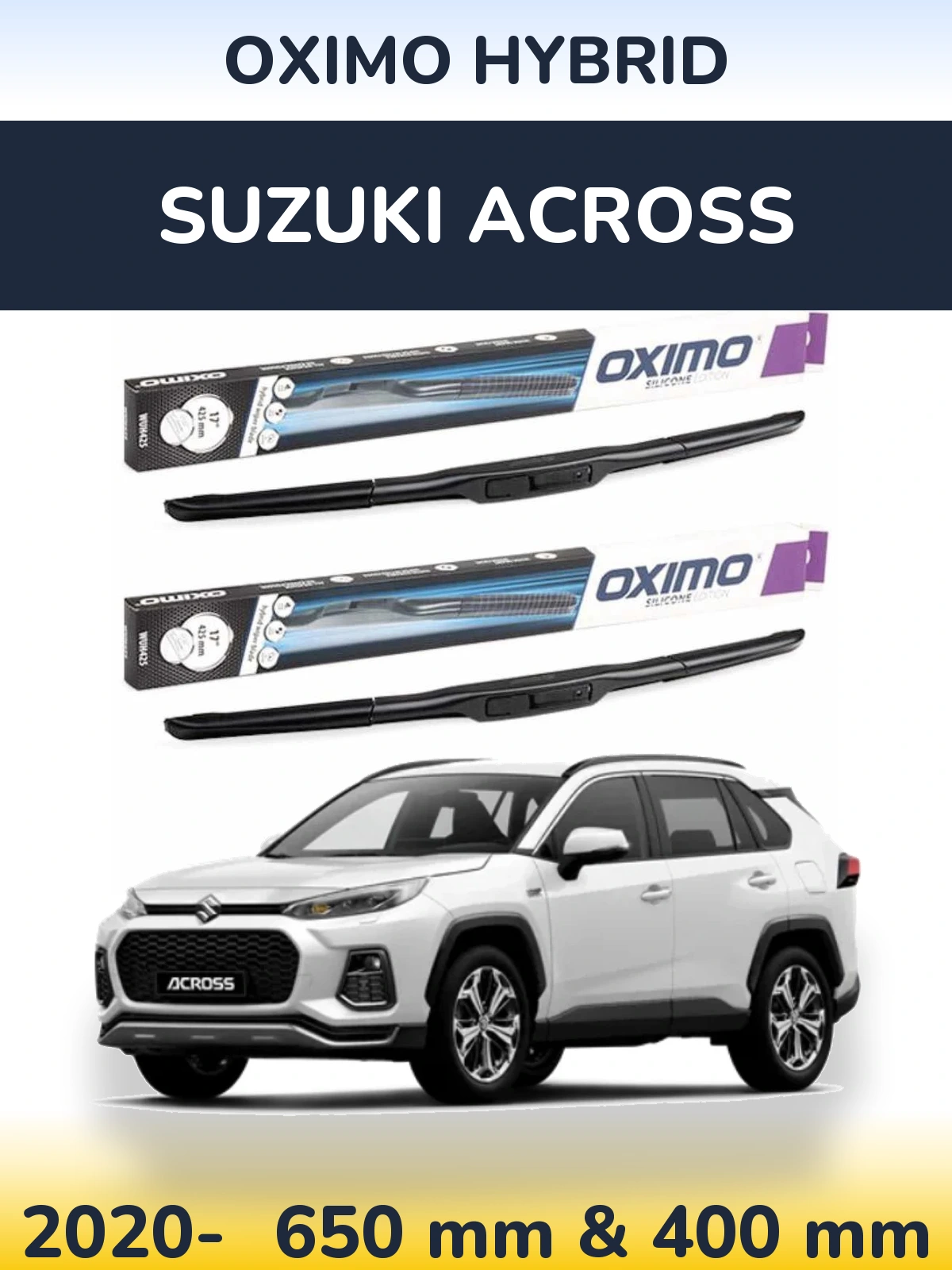 Torkarblad Oximo Hybrid för Suzuki Across