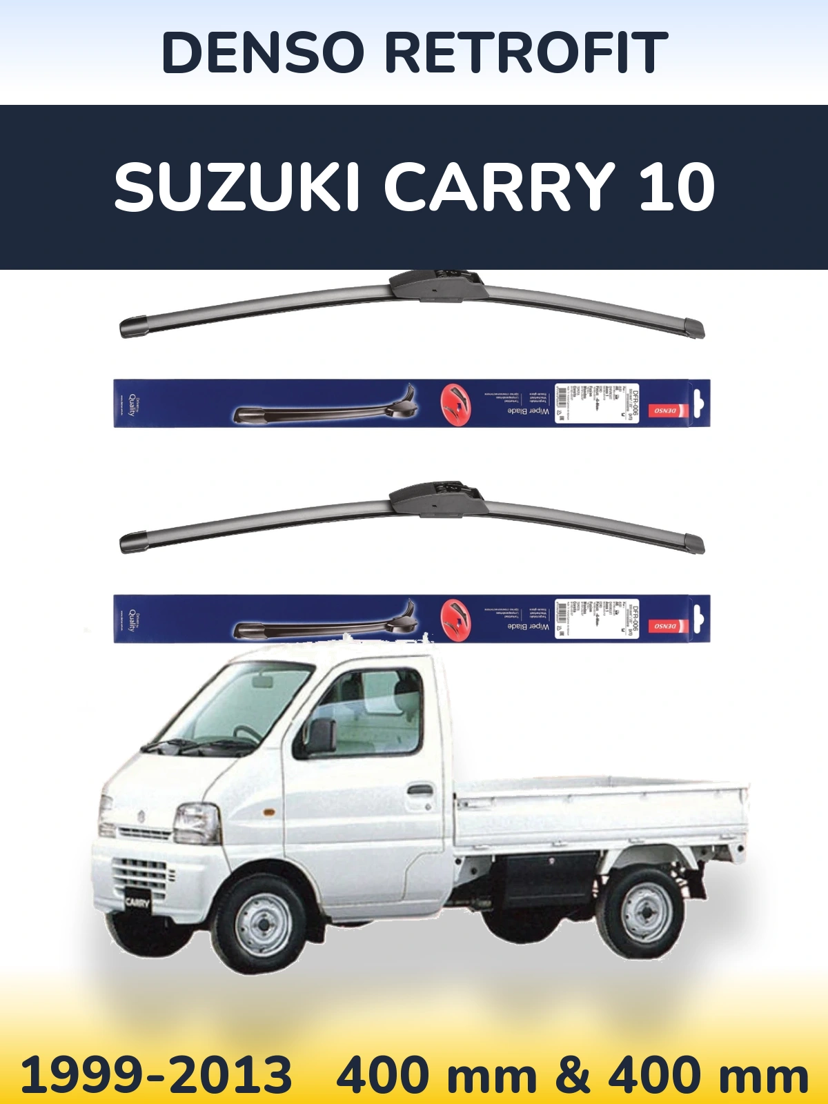 Torkarblad Denso Retrofit för Suzuki Carry 10