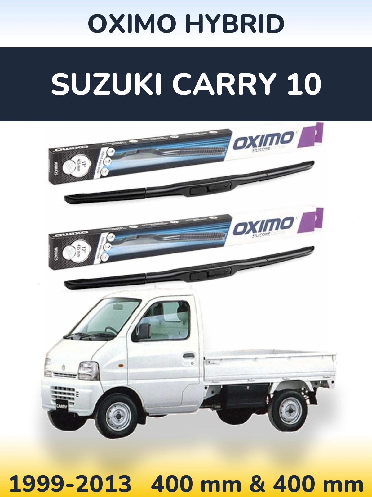 Torkarblad Oximo Hybrid för Suzuki Carry 10