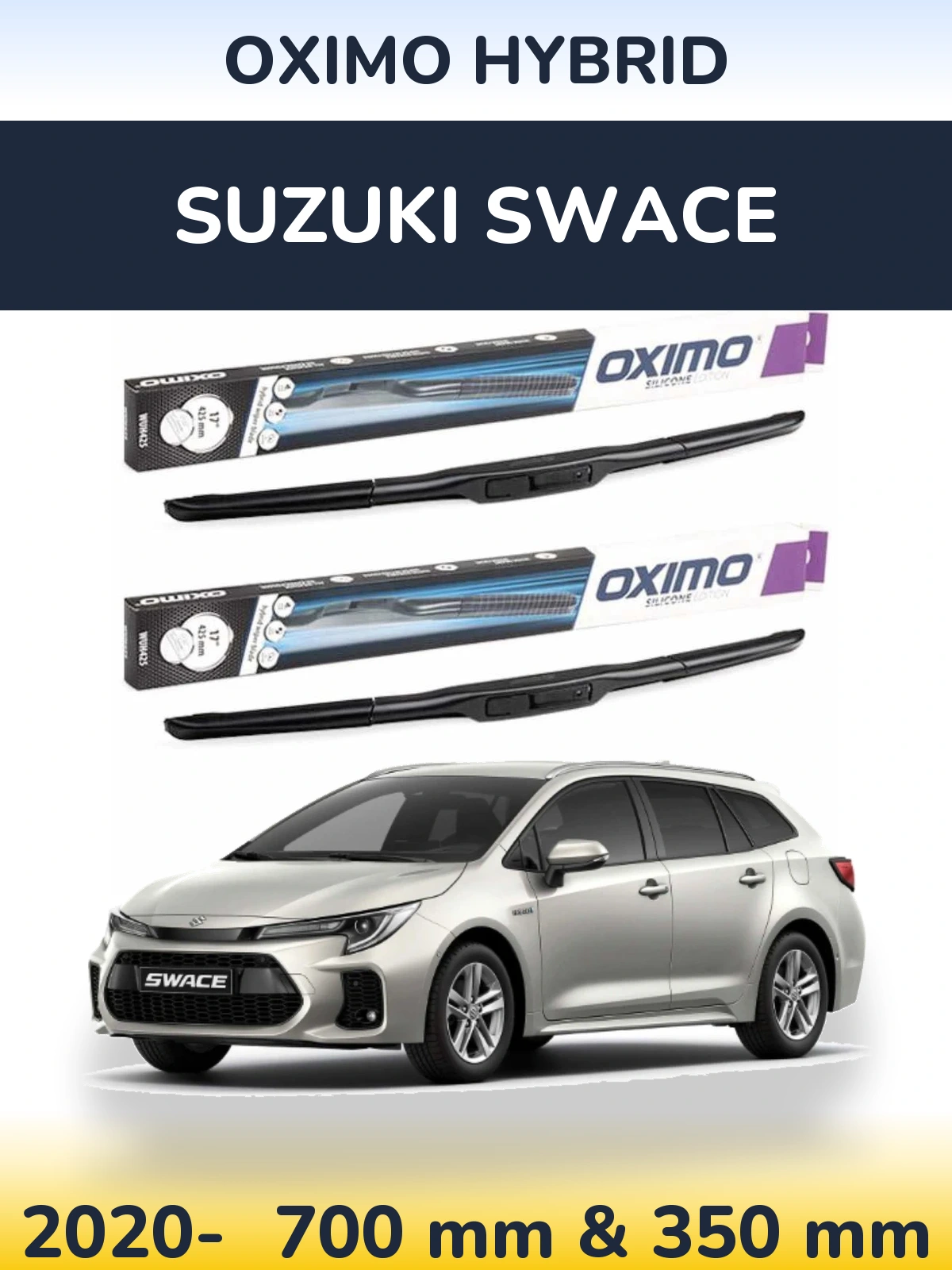 Torkarblad Oximo Hybrid för Suzuki Swace