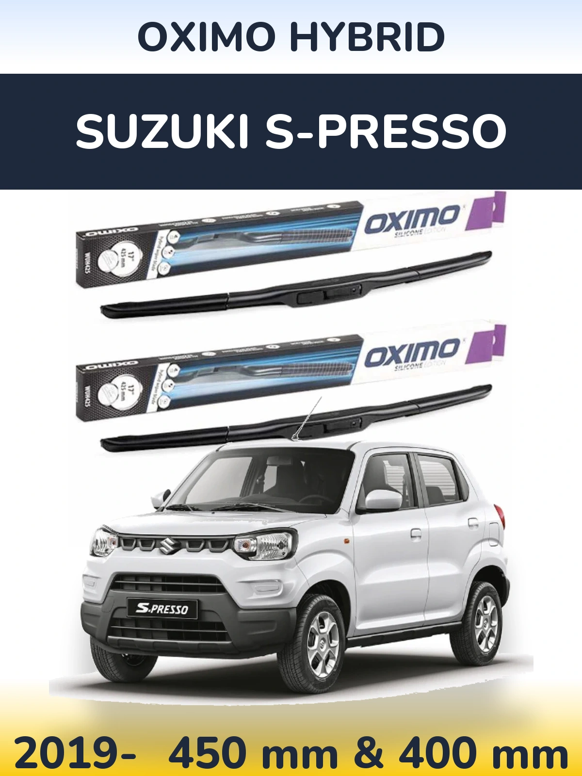 Torkarblad Oximo Hybrid för Suzuki S-Presso