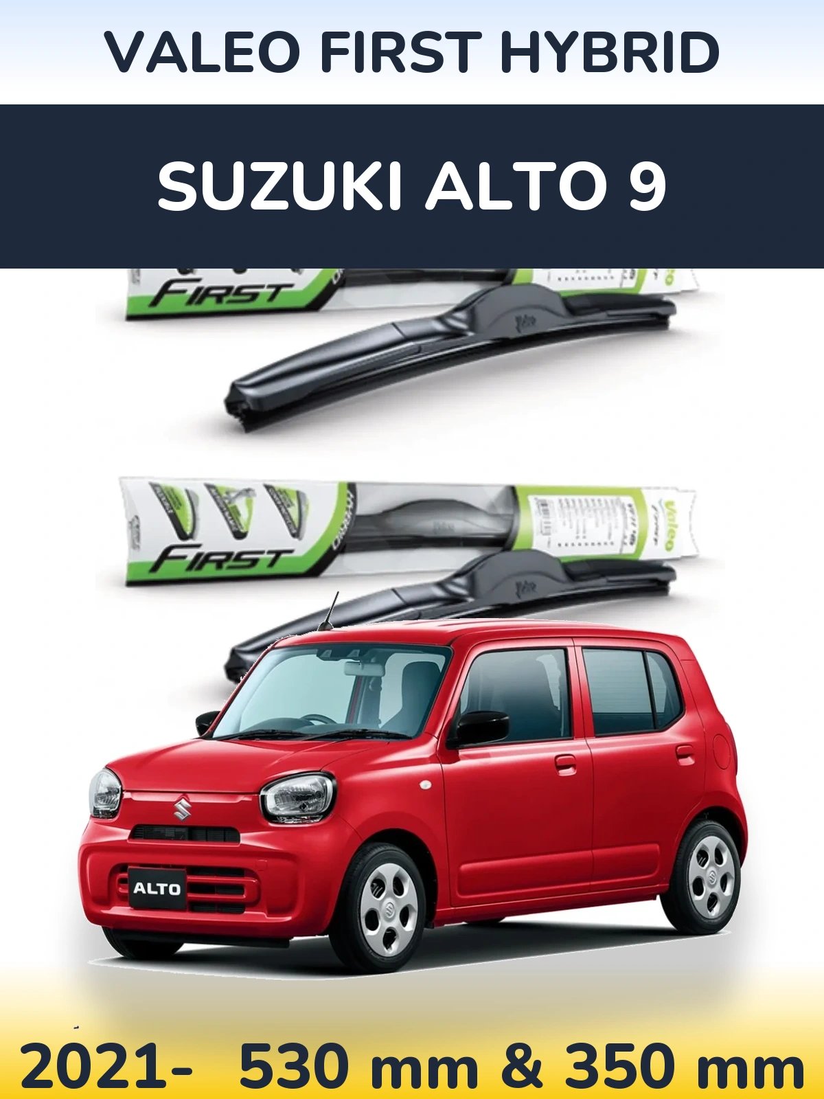 Torkarblad Valeo First Hybrid för Suzuki Alto 9
