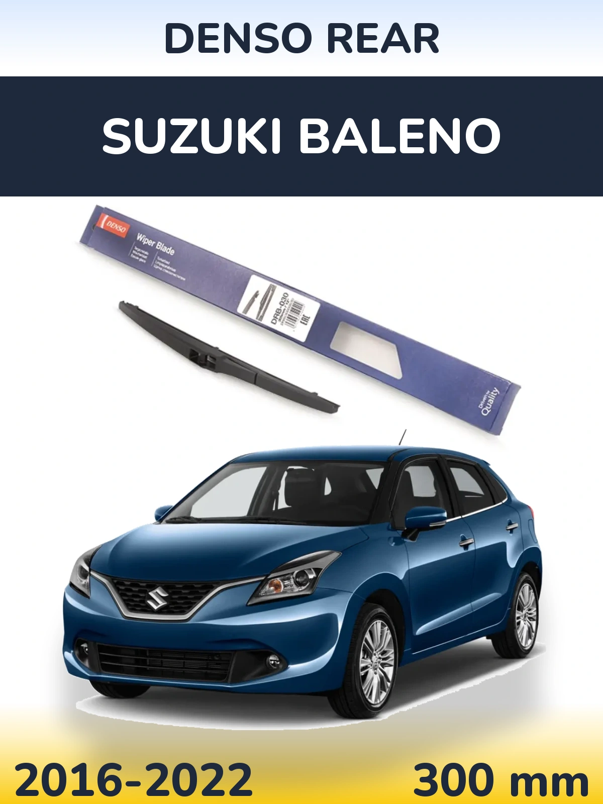 Torkarblad Denso Rear för Suzuki Baleno
