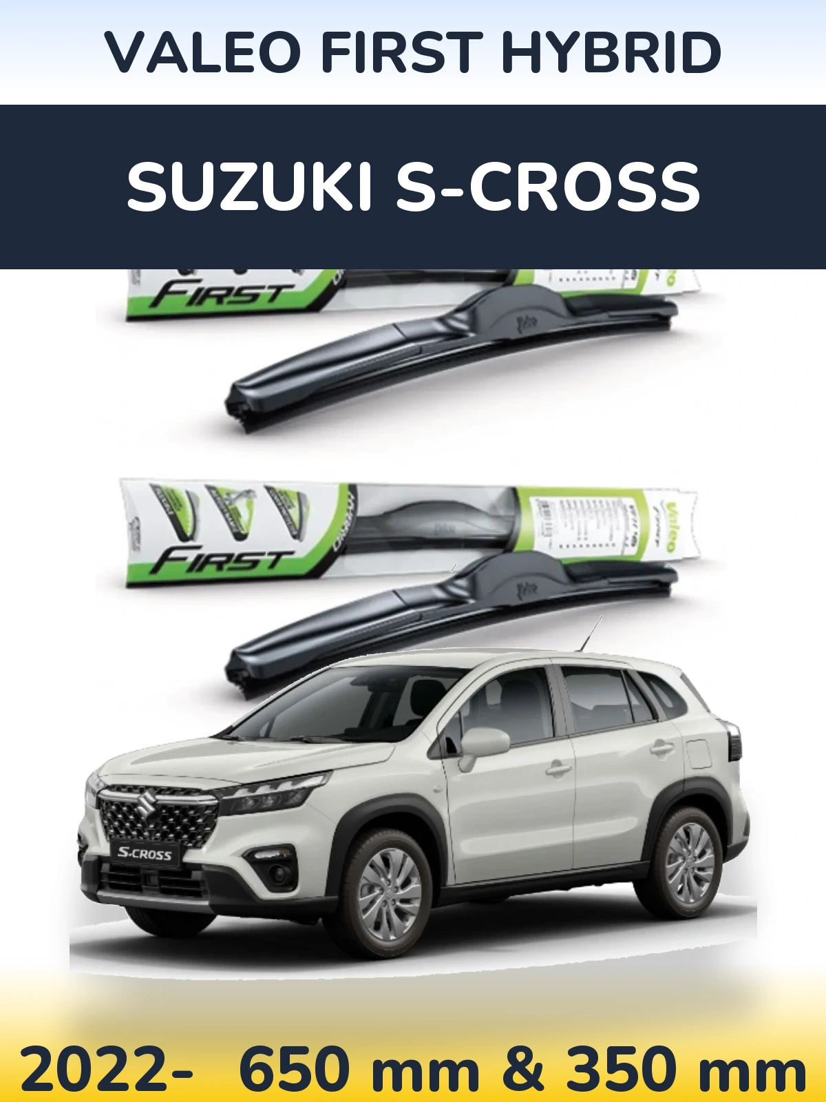 Torkarblad Valeo First Hybrid för Suzuki S-Cross