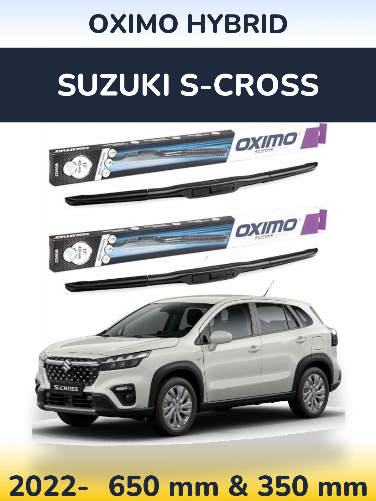 Torkarblad Oximo Hybrid för Suzuki S-Cross
