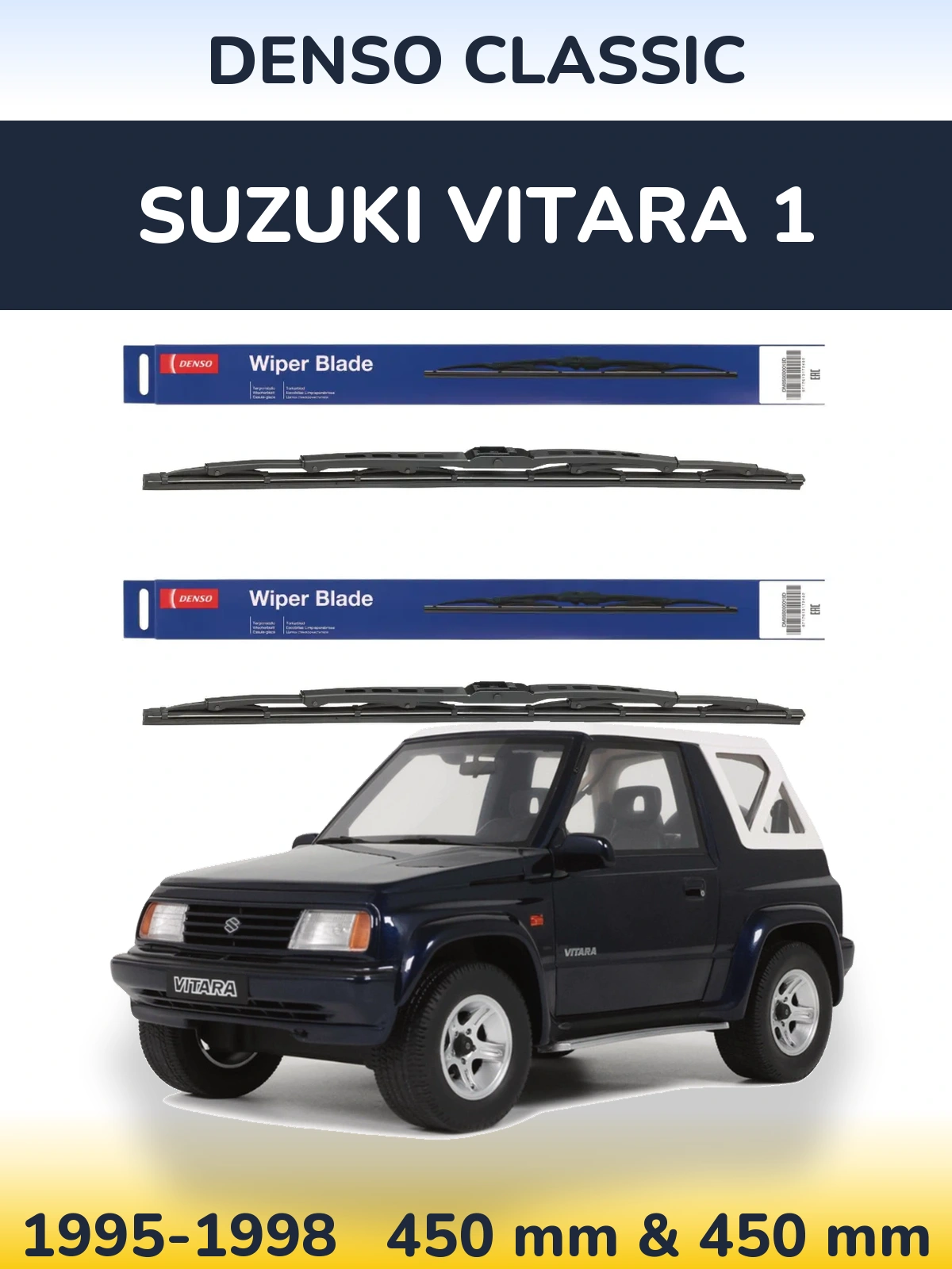 Torkarblad Denso Classic för Suzuki Vitara 1