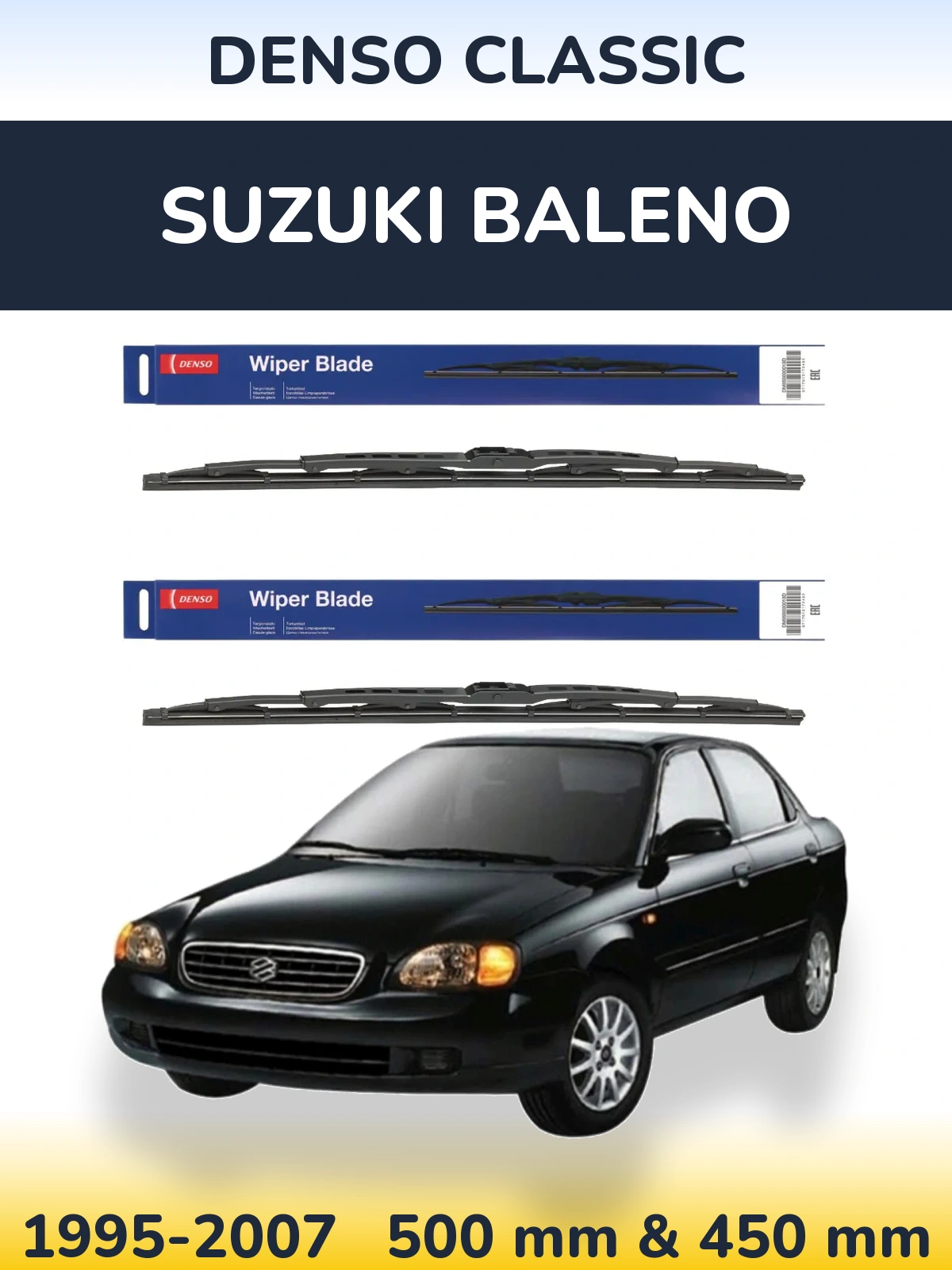 Torkarblad Denso Classic för Suzuki Baleno