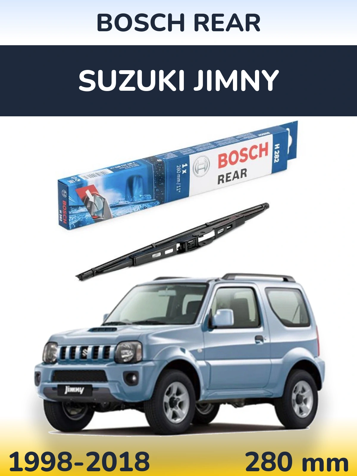 Torkarblad BOSCH Rear för Suzuki Jimny