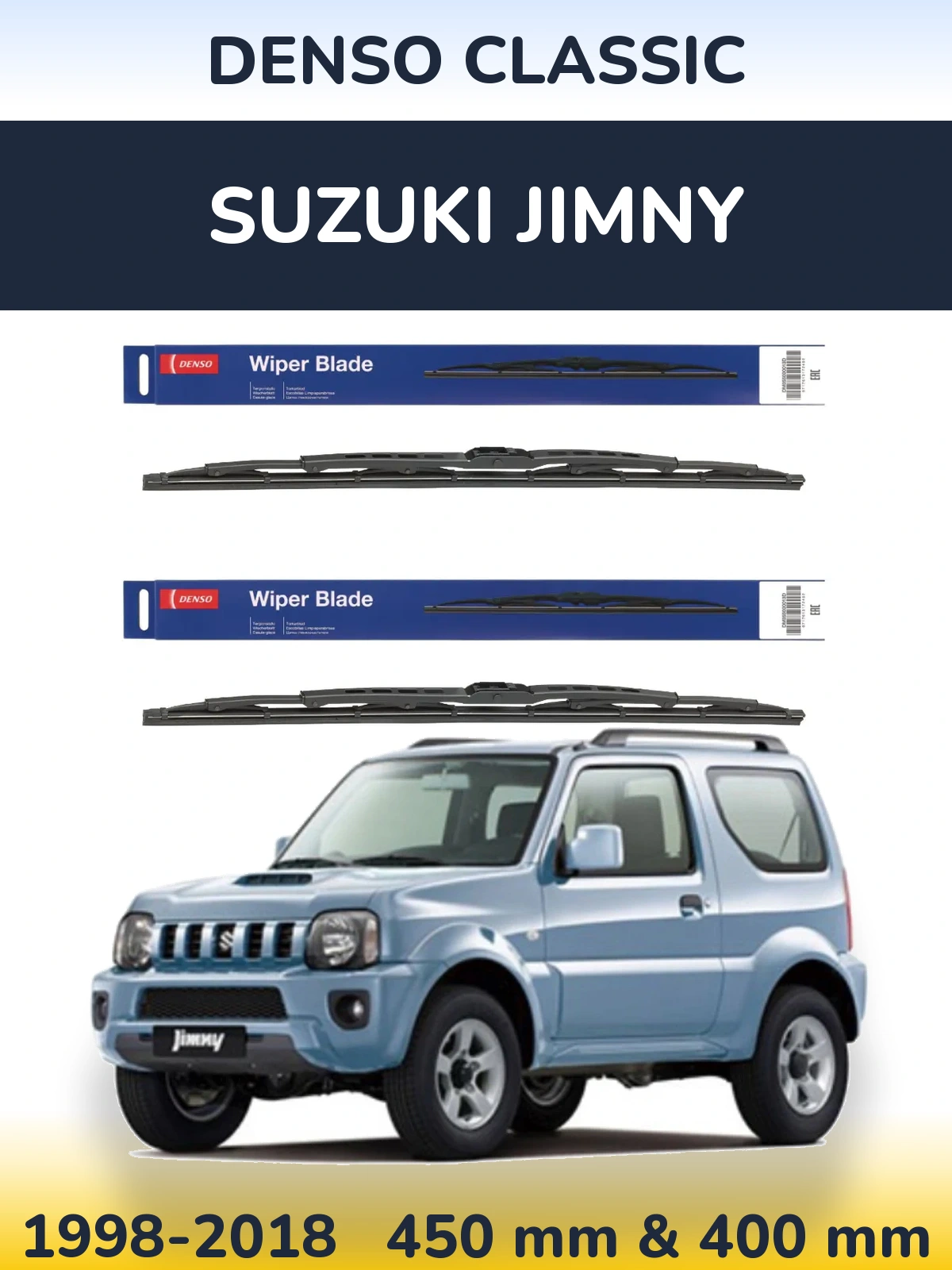 Torkarblad Denso Classic för Suzuki Jimny