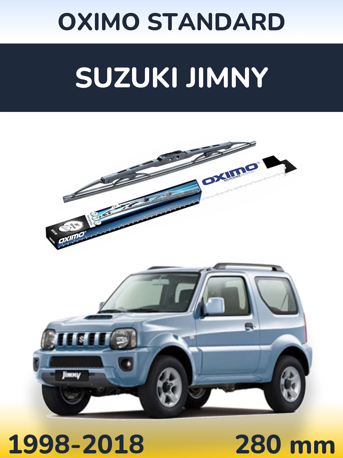 Torkarblad Oximo Standard för Suzuki Jimny