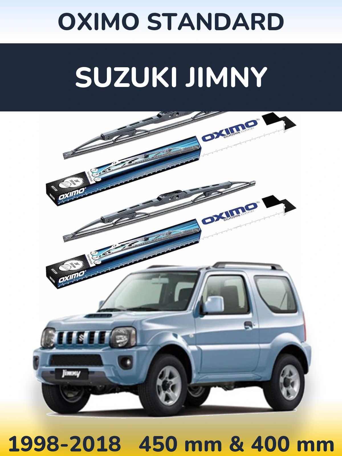 Torkarblad Oximo Standard för Suzuki Jimny