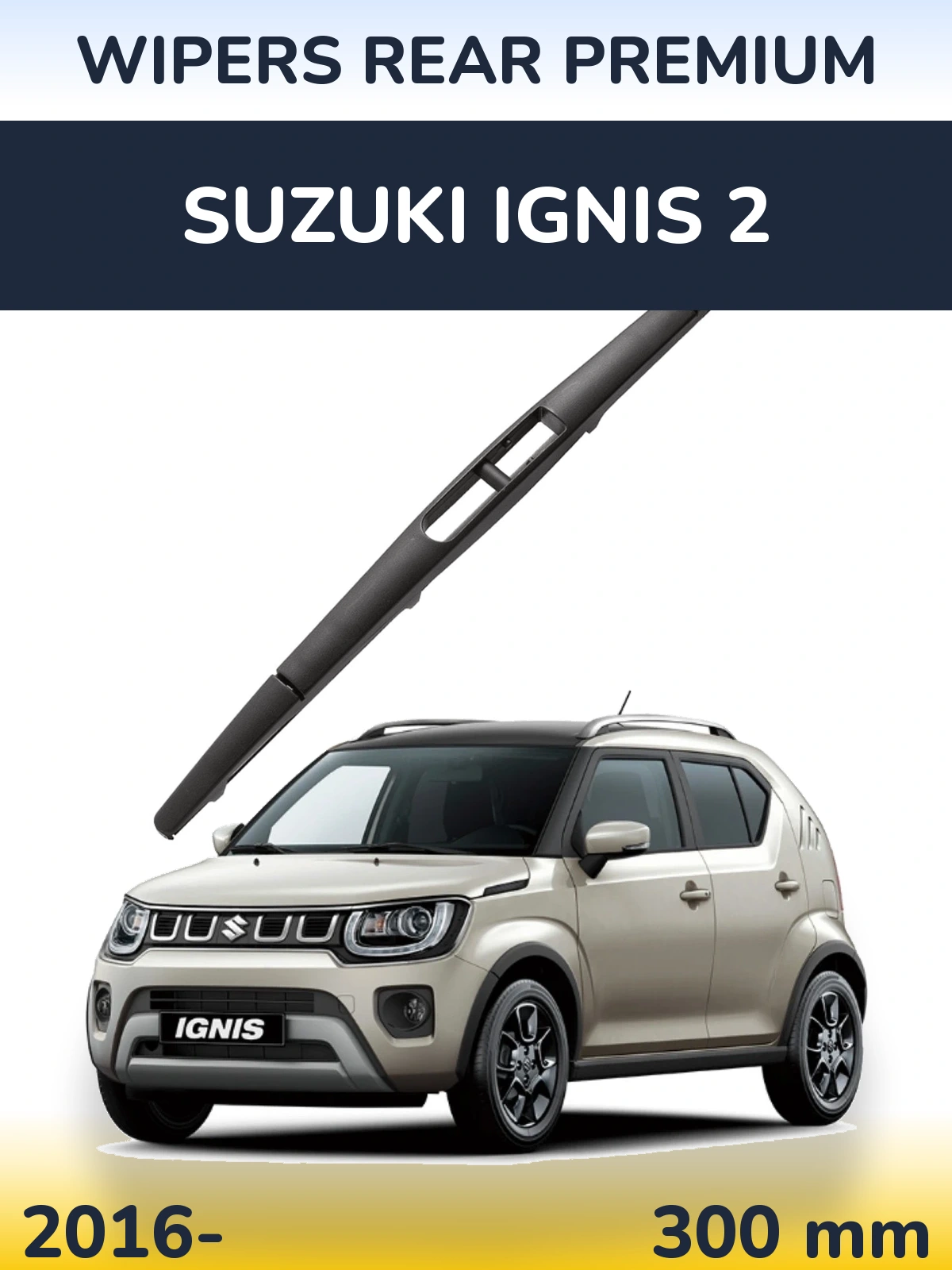 Torkarblad WIPERS REAR PREMIUM för Suzuki Ignis 2