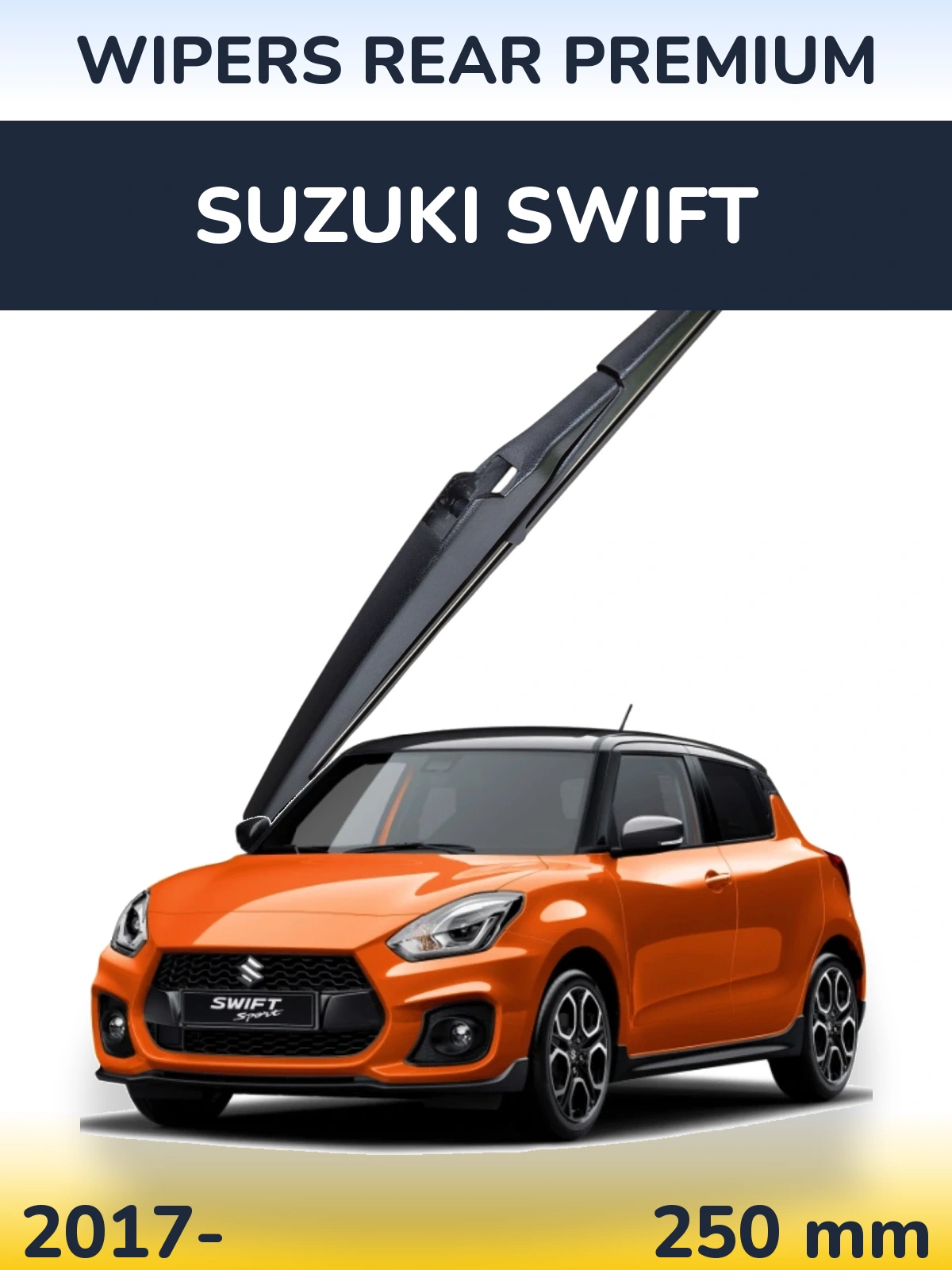 Torkarblad WIPERS REAR PREMIUM för Suzuki Swift