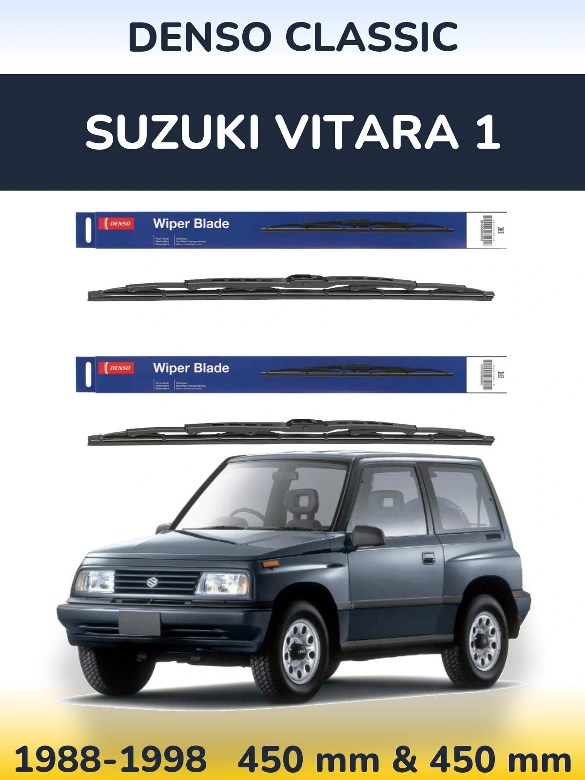 Torkarblad Denso Classic för Suzuki Vitara 1