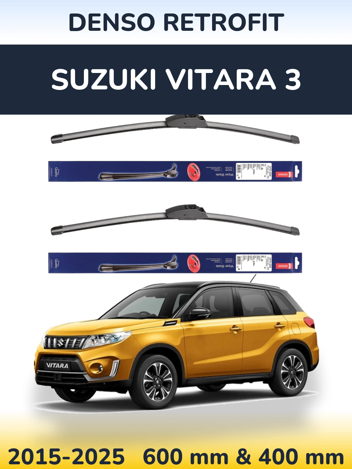 Torkarblad Denso Retrofit för Suzuki Vitara 3