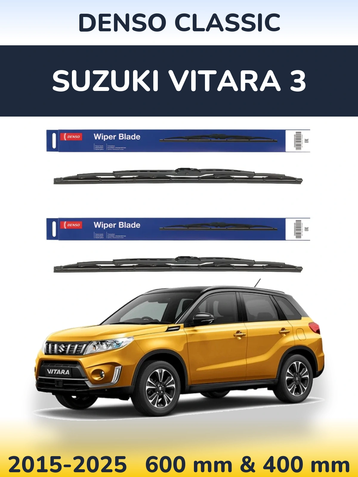 Torkarblad Denso Classic för Suzuki Vitara 3