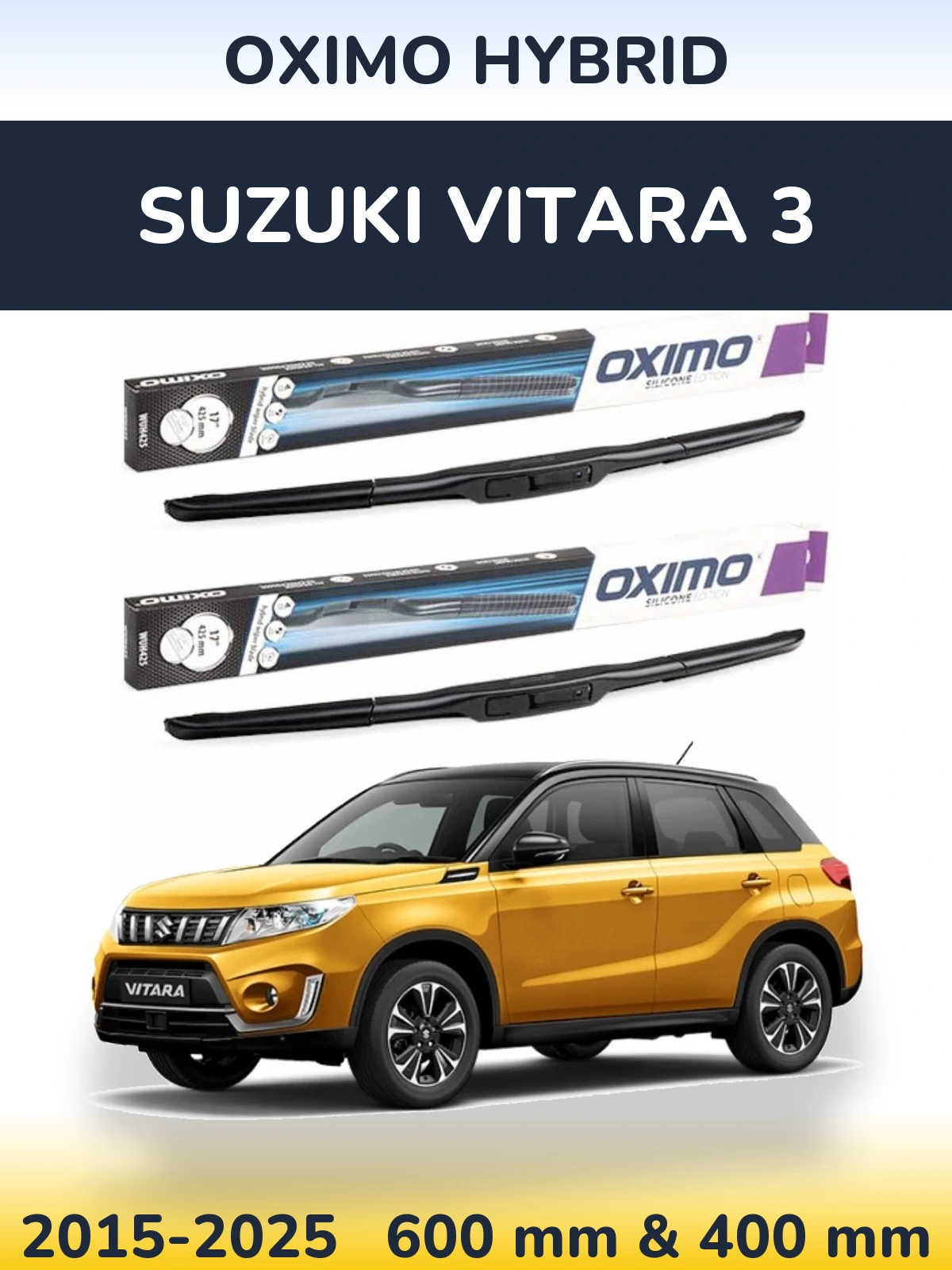 Torkarblad Oximo Hybrid för Suzuki Vitara 3