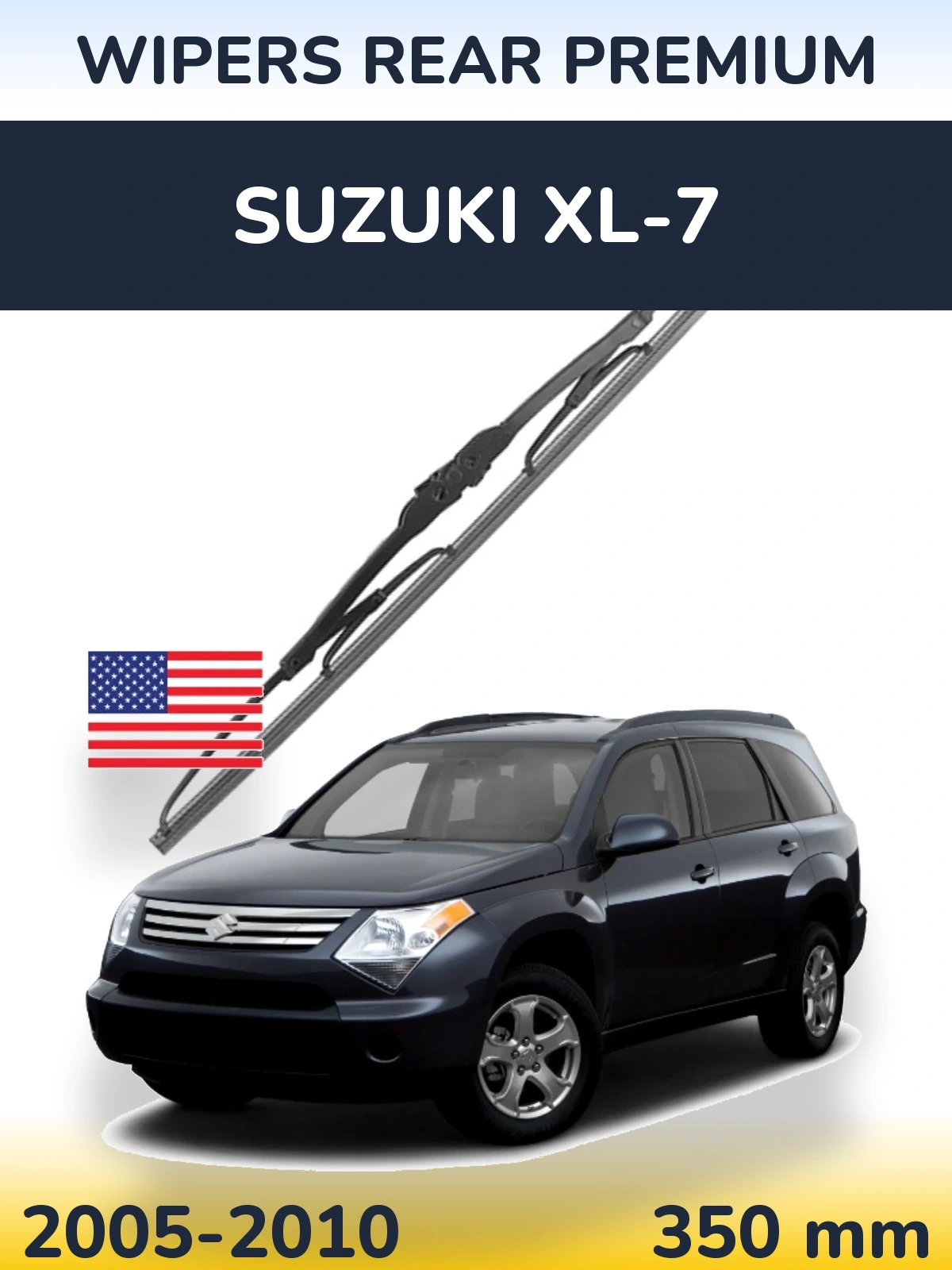 Torkarblad WIPERS REAR PREMIUM för Suzuki XL-7