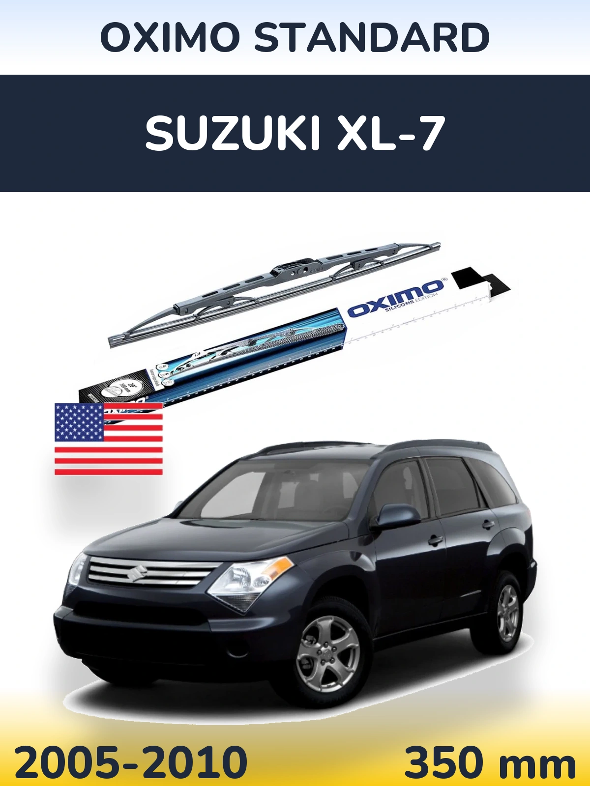 Torkarblad Oximo Standard för Suzuki XL-7