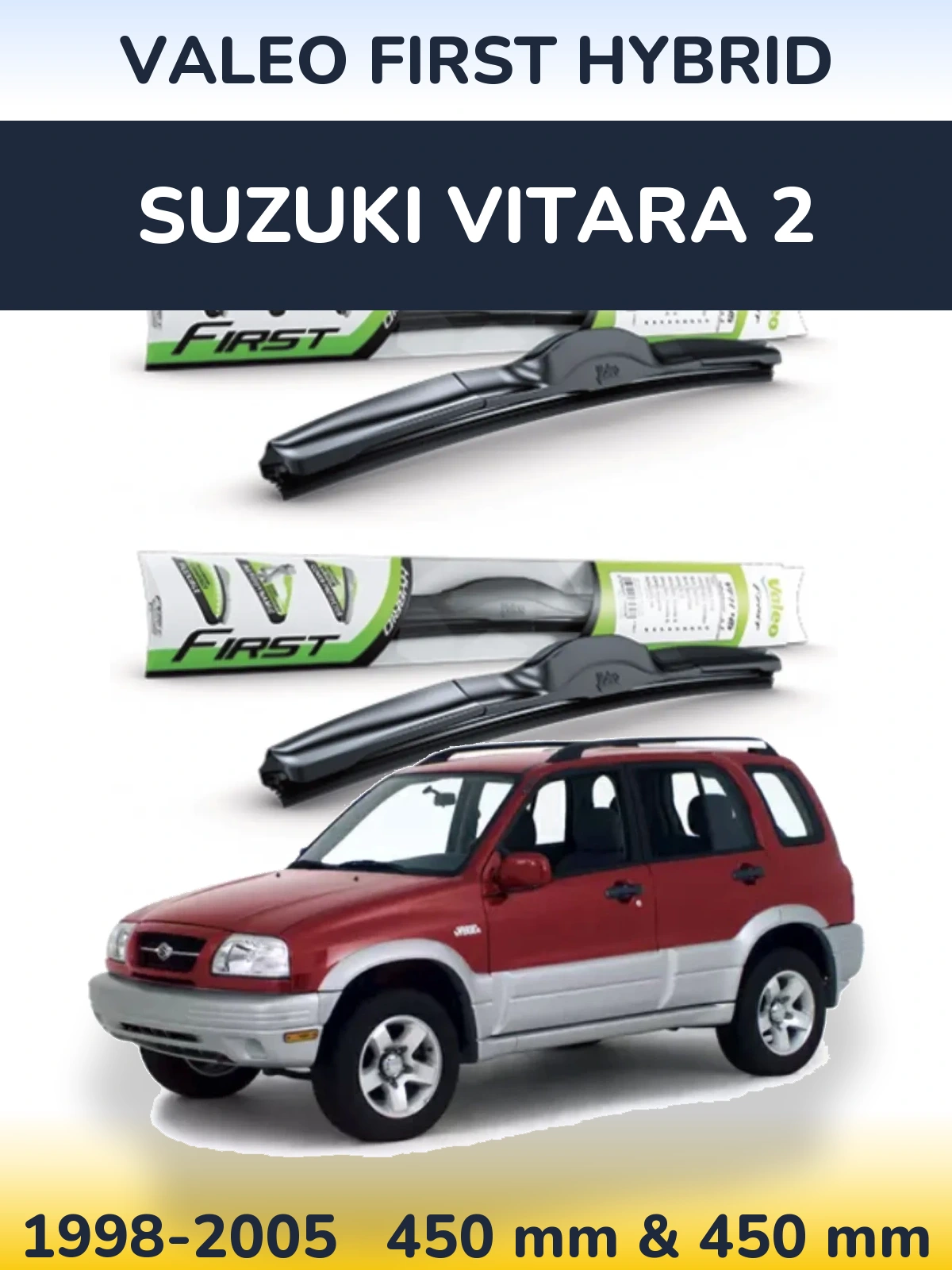Torkarblad Valeo First Hybrid för Suzuki Vitara 2