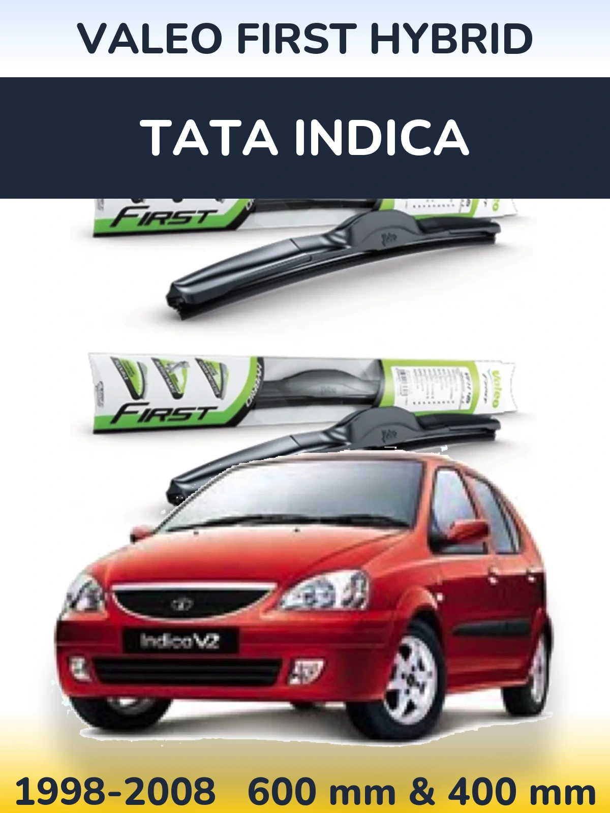 Torkarblad Valeo First Hybrid för Tata Indica