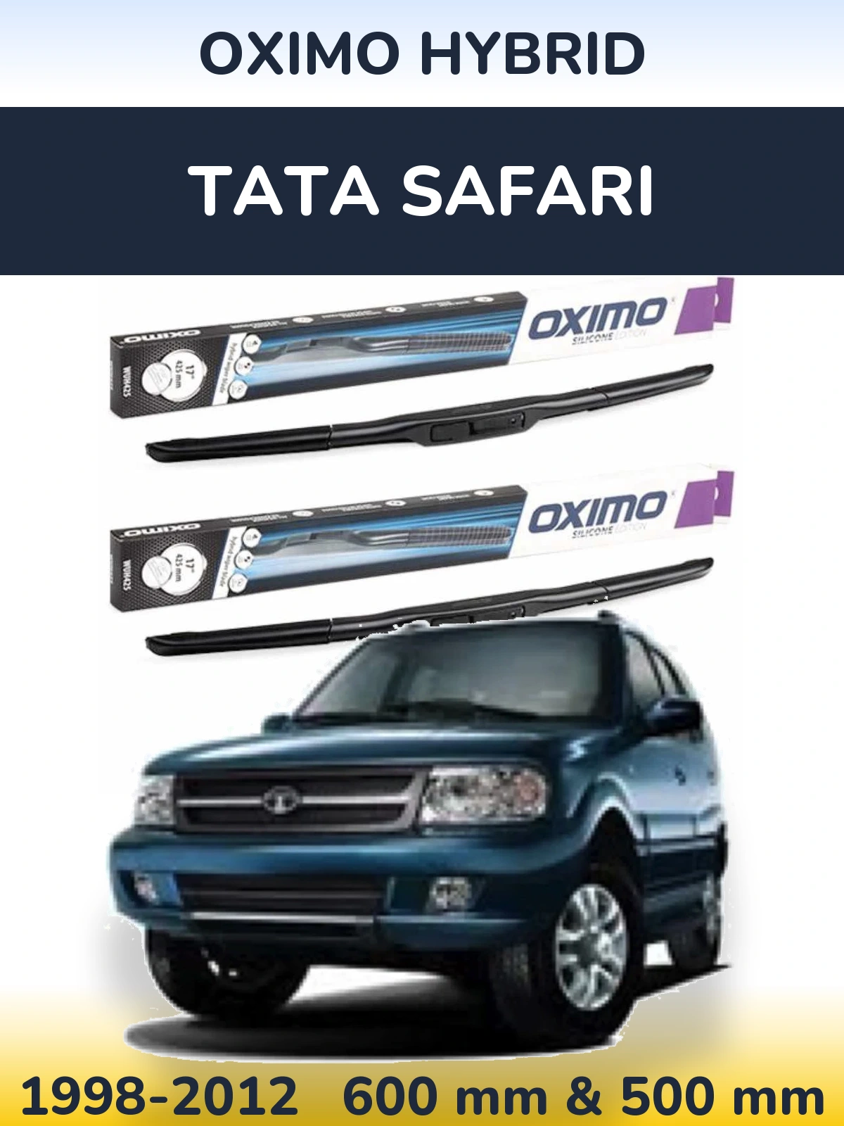 Torkarblad Oximo Hybrid för Tata Safari