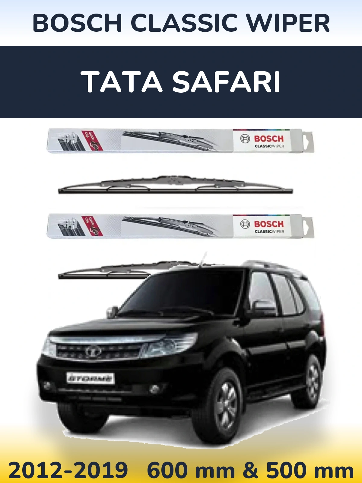 Torkarblad BOSCH Classic Wiper för Tata Safari