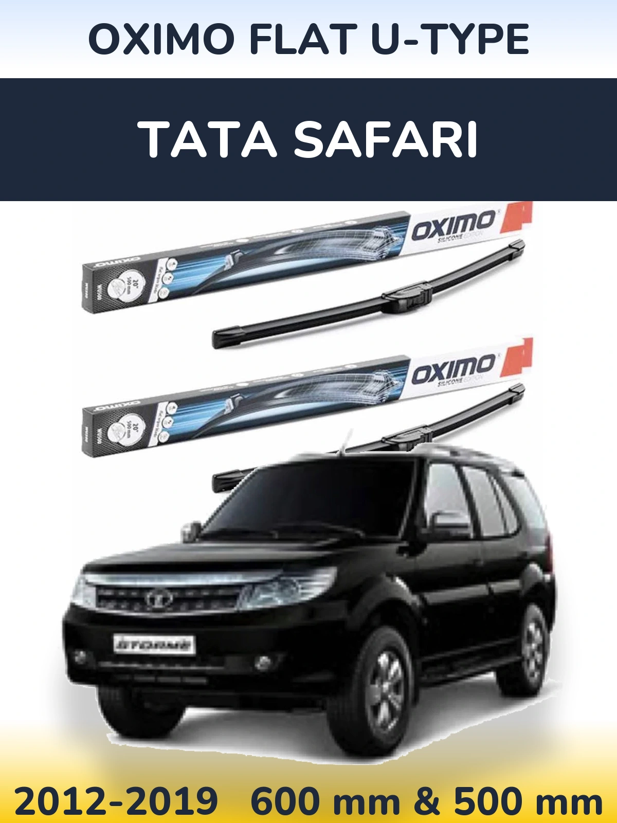 Torkarblad Oximo Flat U-type för Tata Safari