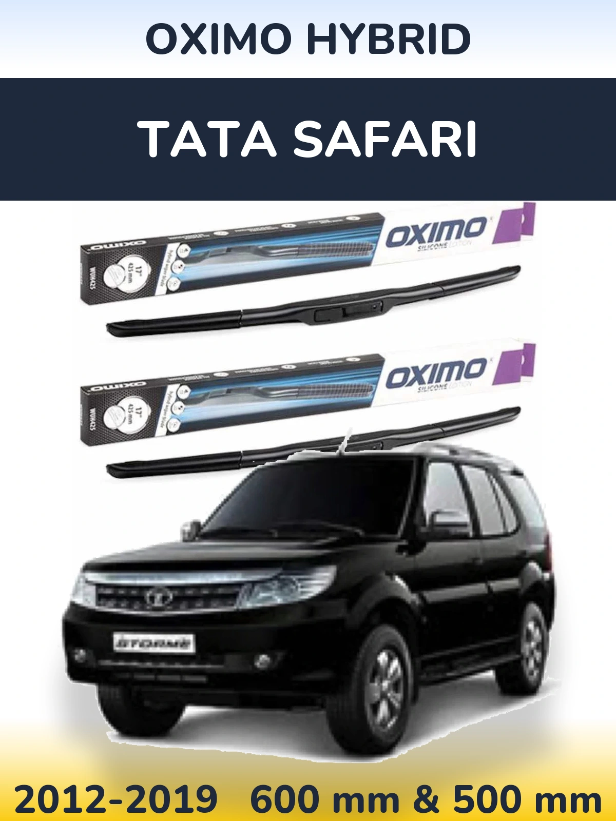 Torkarblad Oximo Hybrid för Tata Safari
