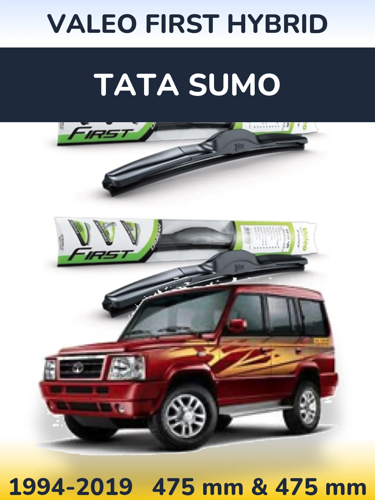 Torkarblad Valeo First Hybrid för Tata Sumo