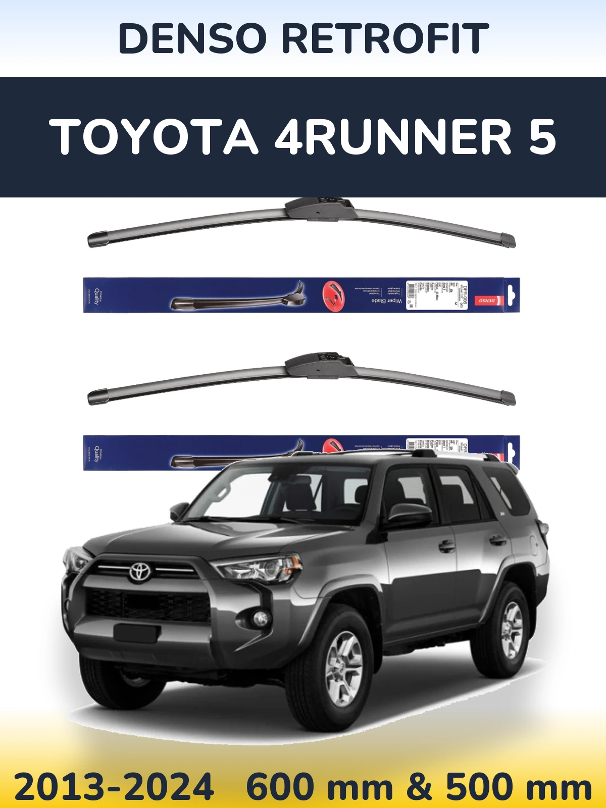 Torkarblad Denso Retrofit för Toyota 4Runner 5