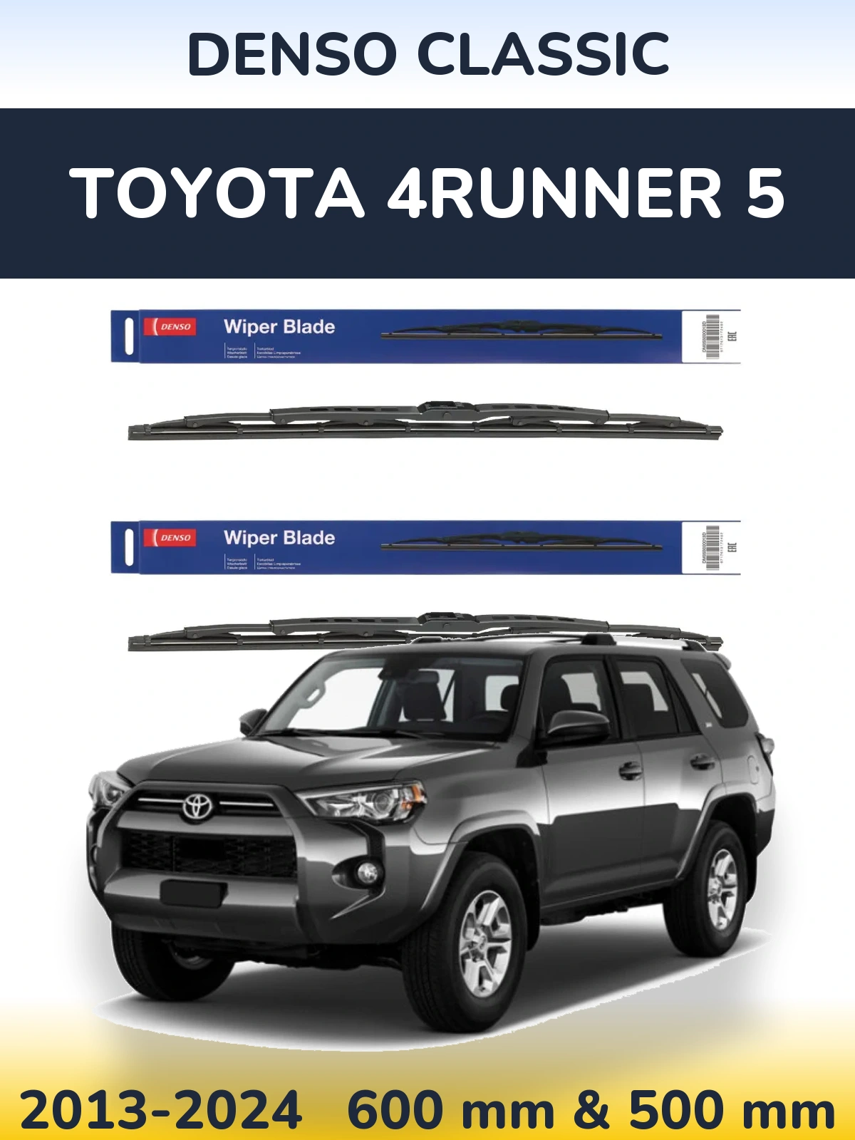 Torkarblad Denso Classic för Toyota 4Runner 5