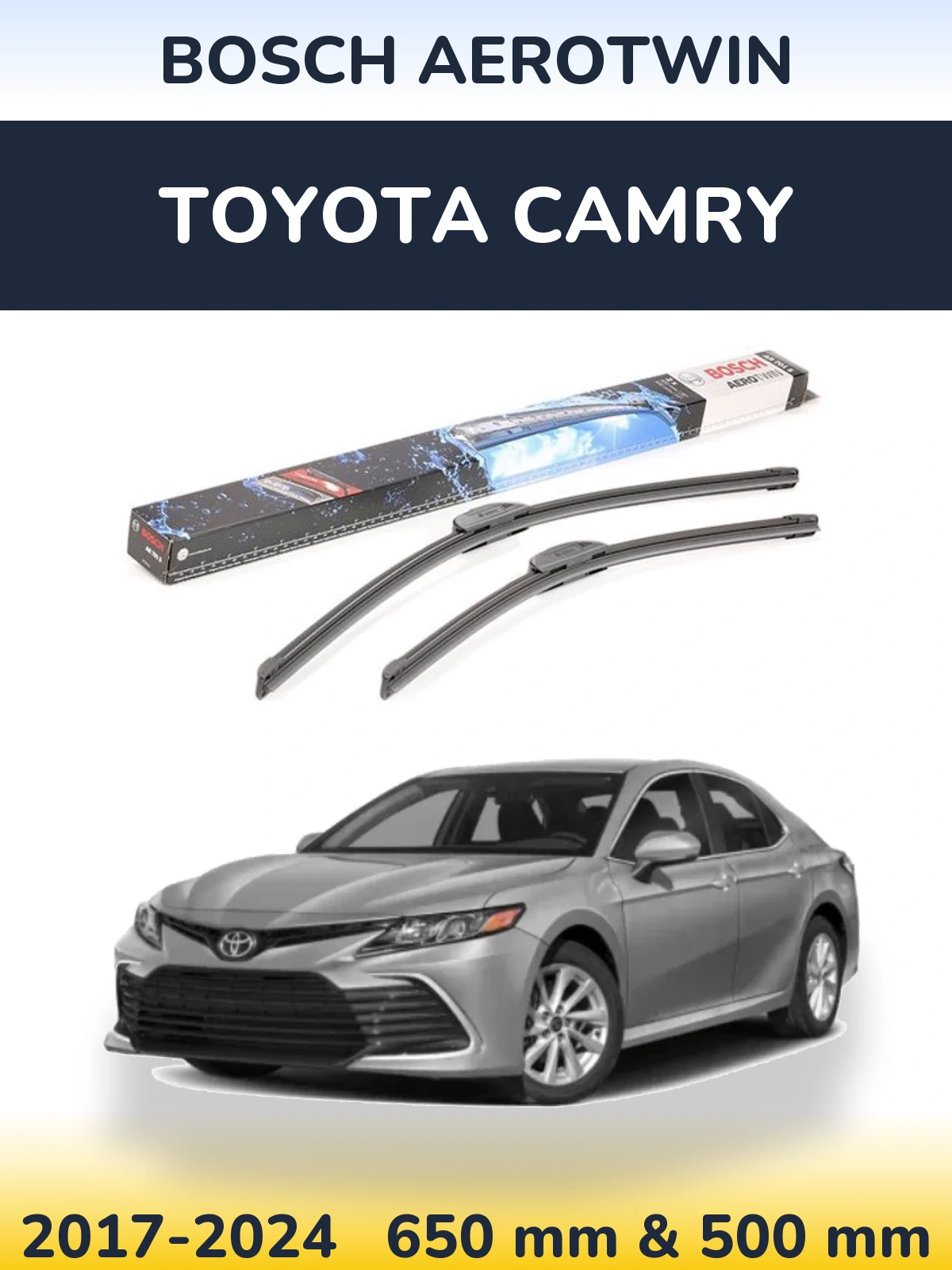 Torkarblad BOSCH AeroTwin för Toyota Camry