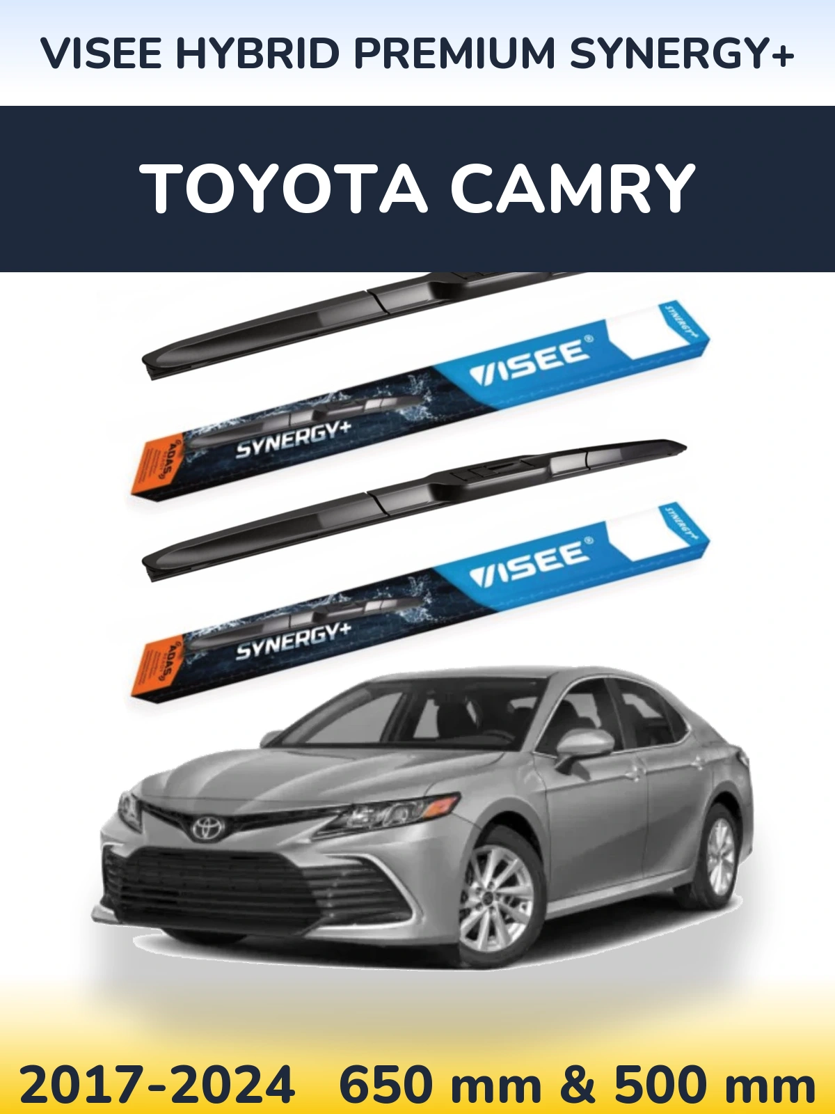 Torkarblad VISEE HYBRID PREMIUM SYNERGY+ för Toyota Camry