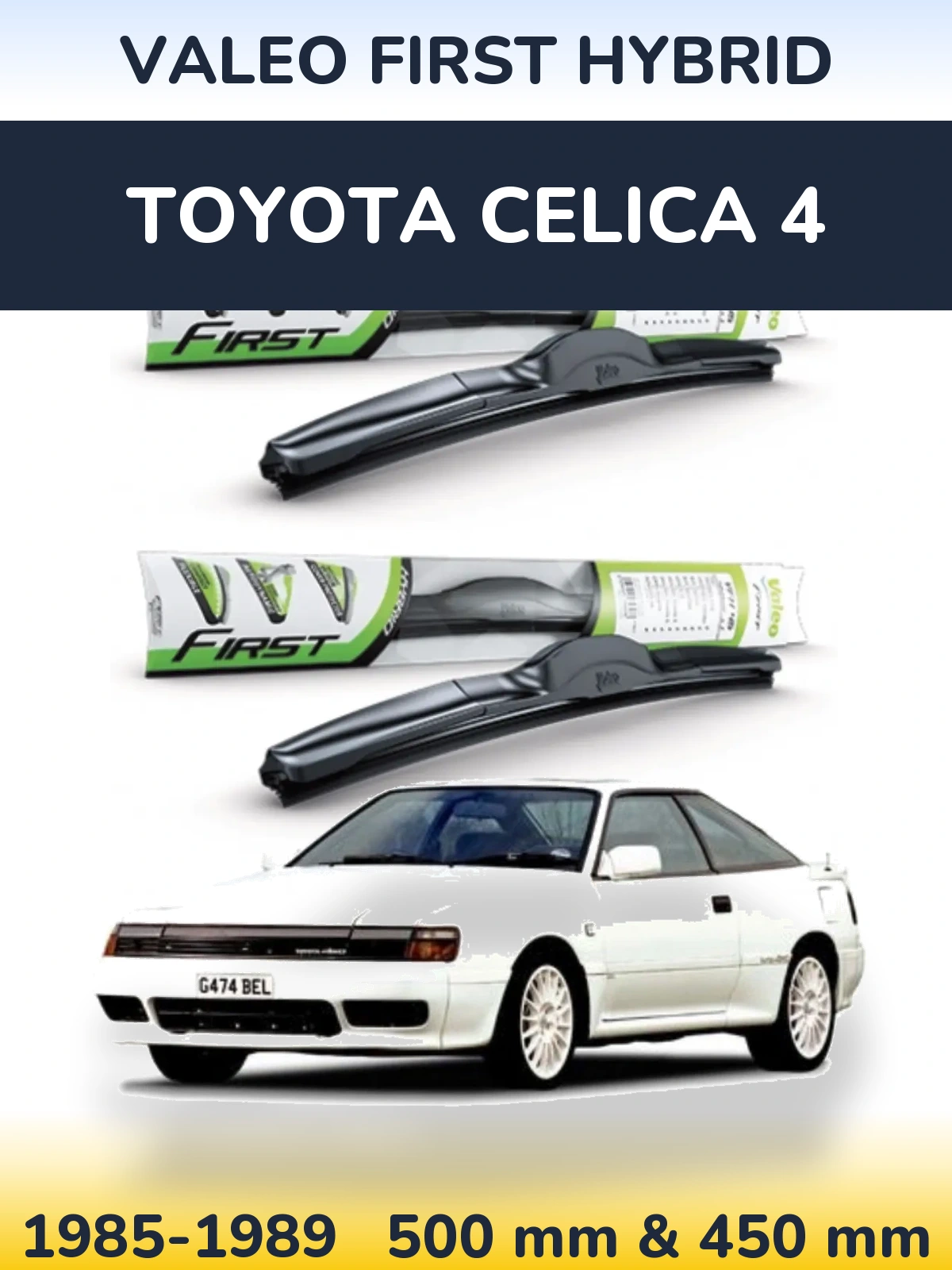 Torkarblad Valeo First Hybrid för Toyota Celica 4