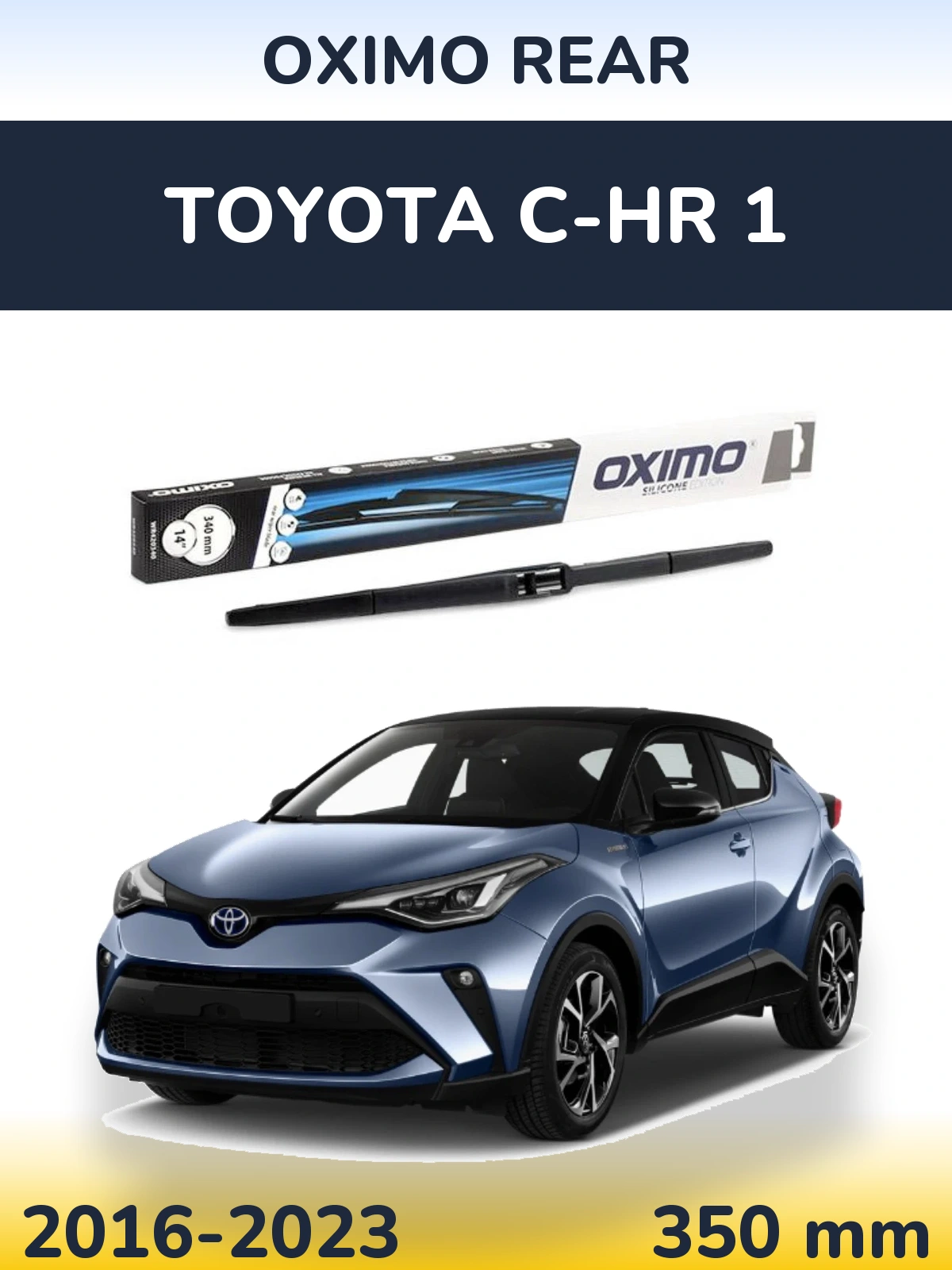 Torkarblad Oximo Rear för Toyota C-HR 1