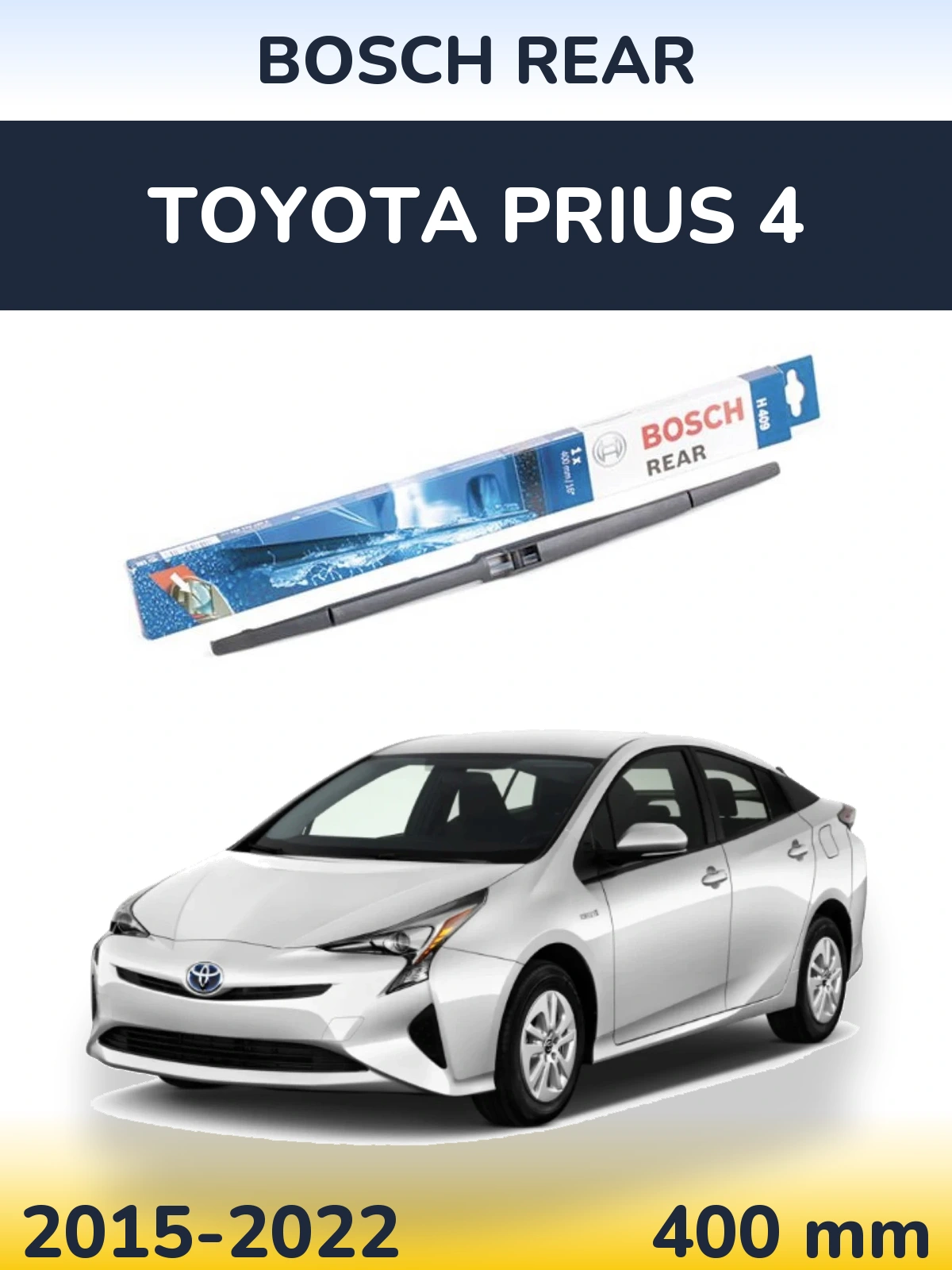 Torkarblad BOSCH Rear för Toyota Prius 4