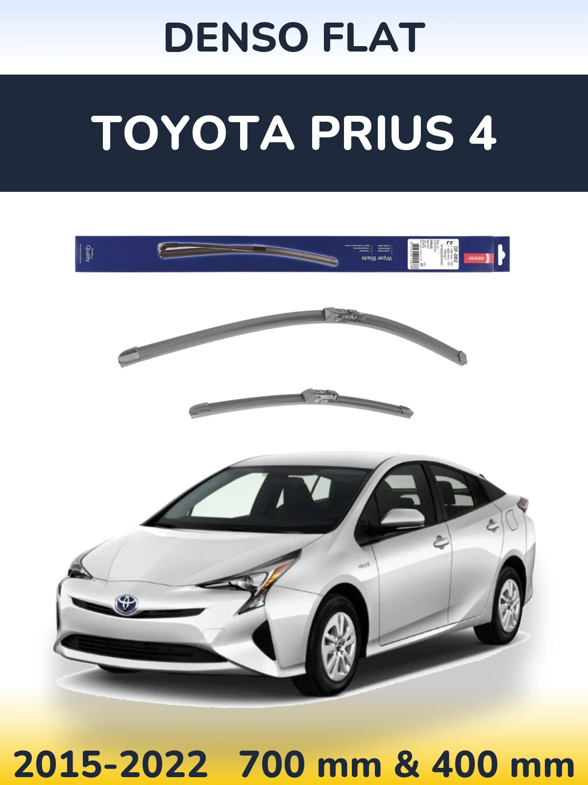 Torkarblad Denso Flat för Toyota Prius 4