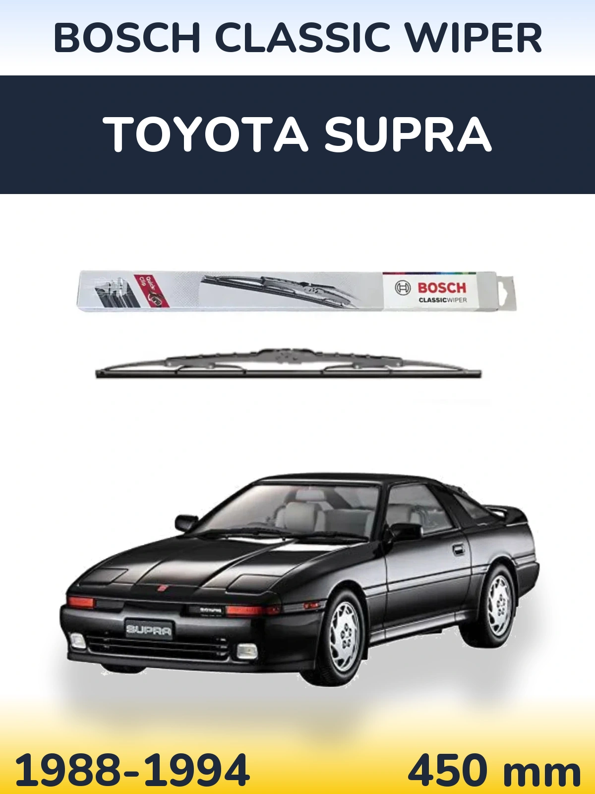 Torkarblad BOSCH Classic Wiper för Toyota Supra