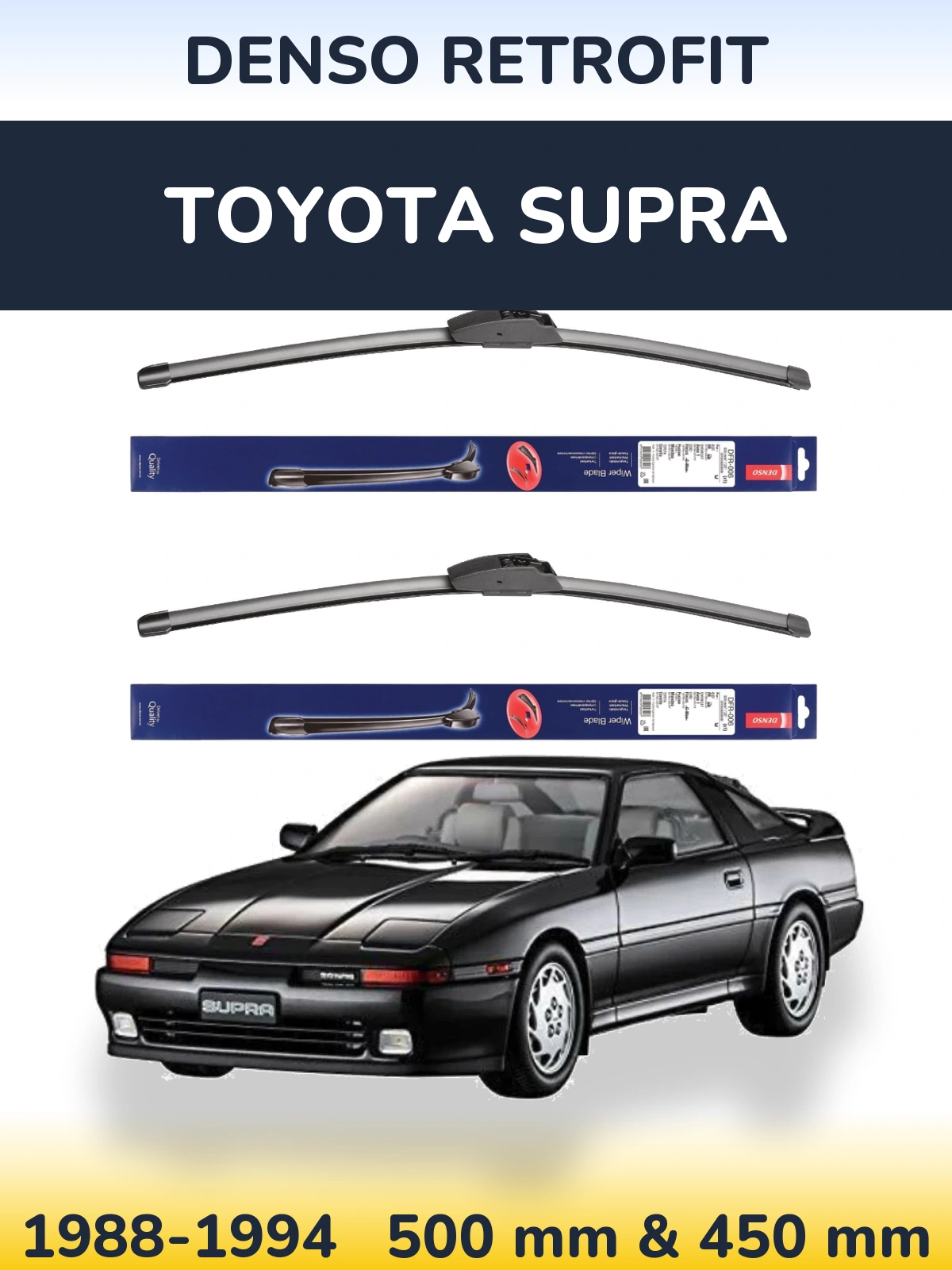 Torkarblad Denso Retrofit för Toyota Supra