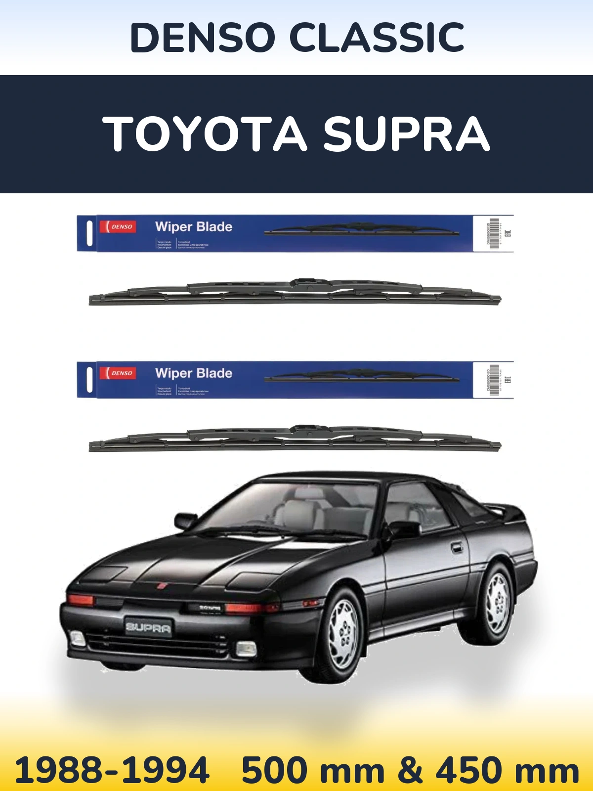 Torkarblad Denso Classic för Toyota Supra
