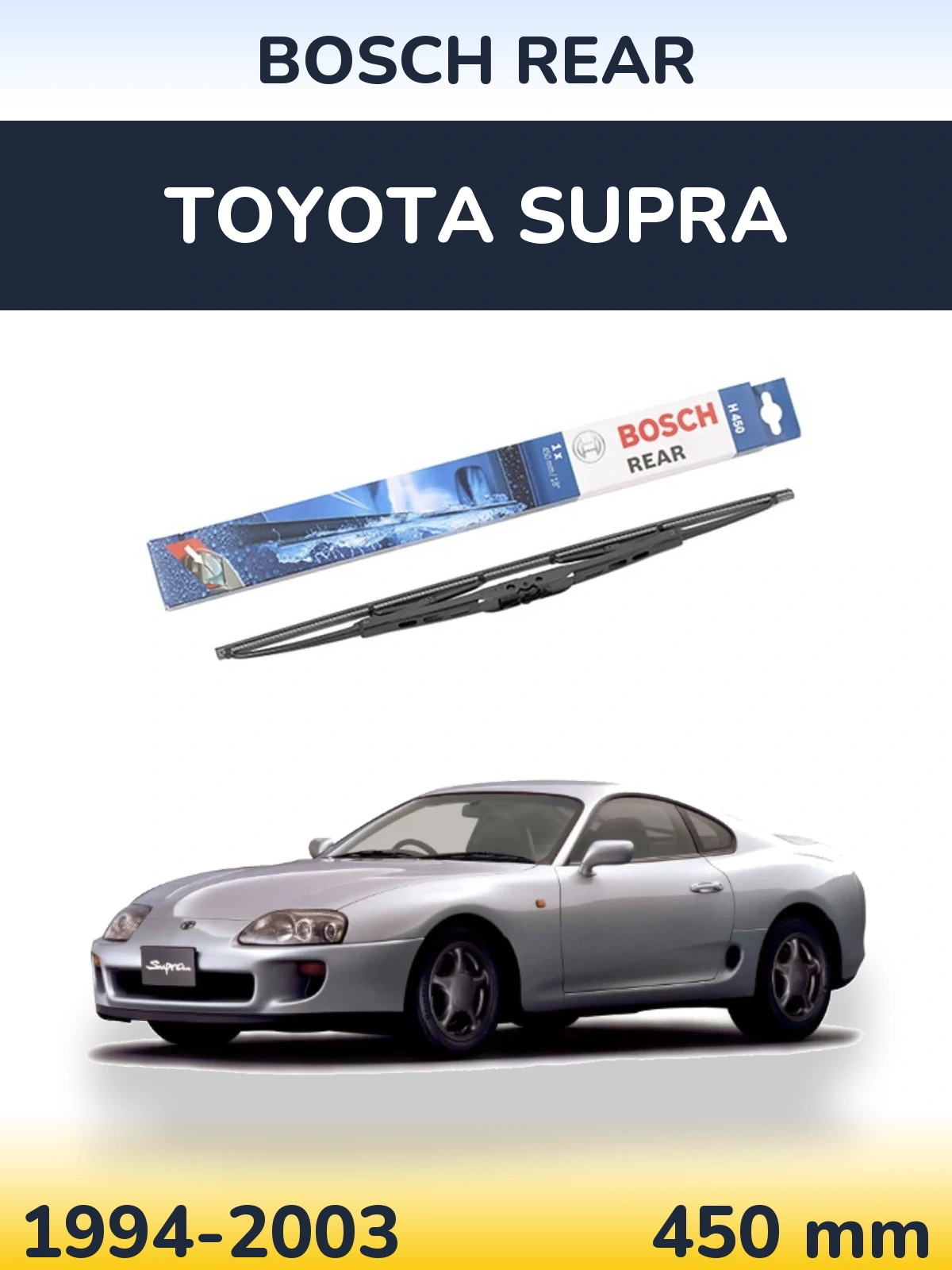 Torkarblad BOSCH Rear för Toyota Supra