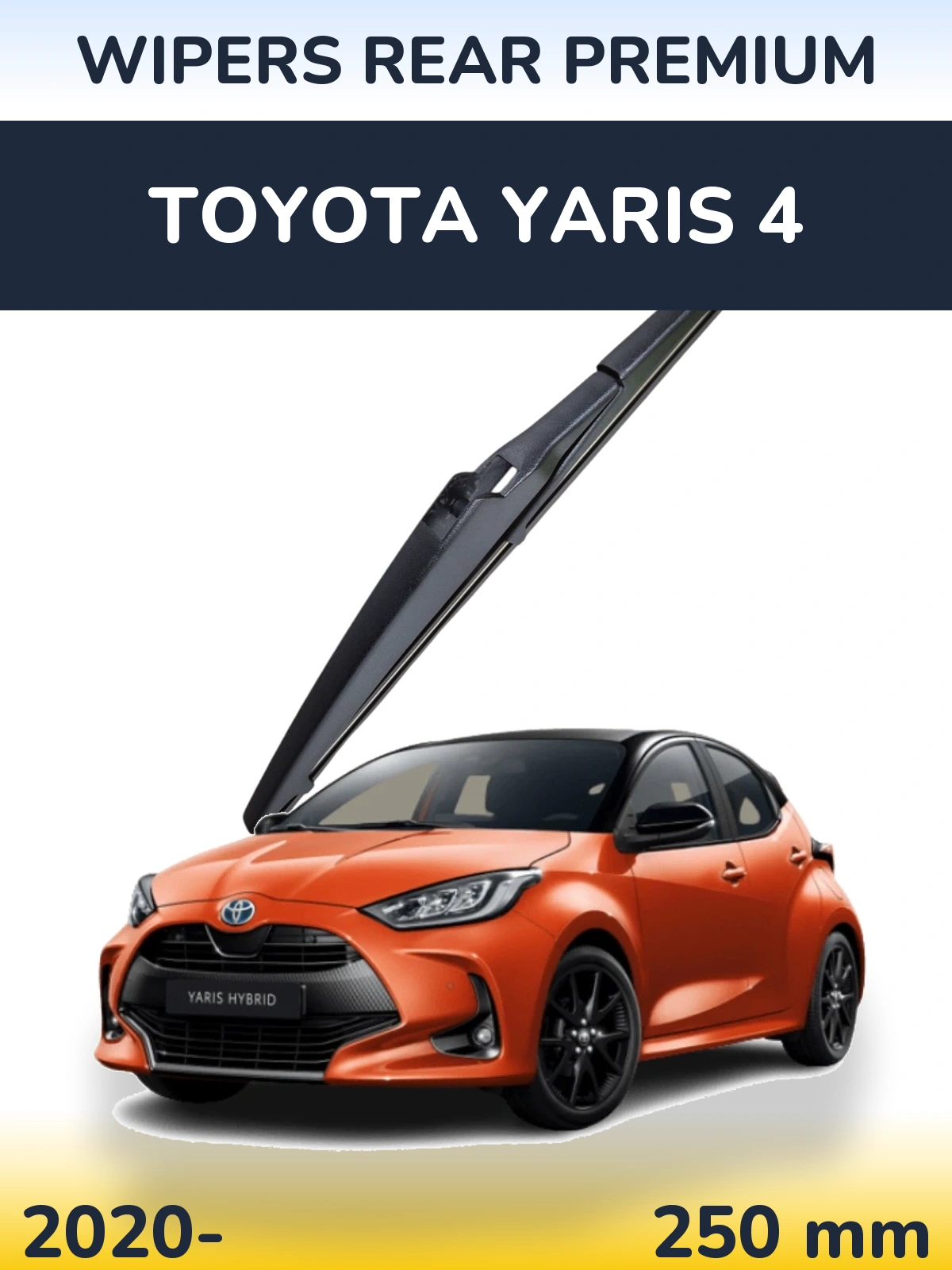 Torkarblad WIPERS REAR PREMIUM för Toyota Yaris 4
