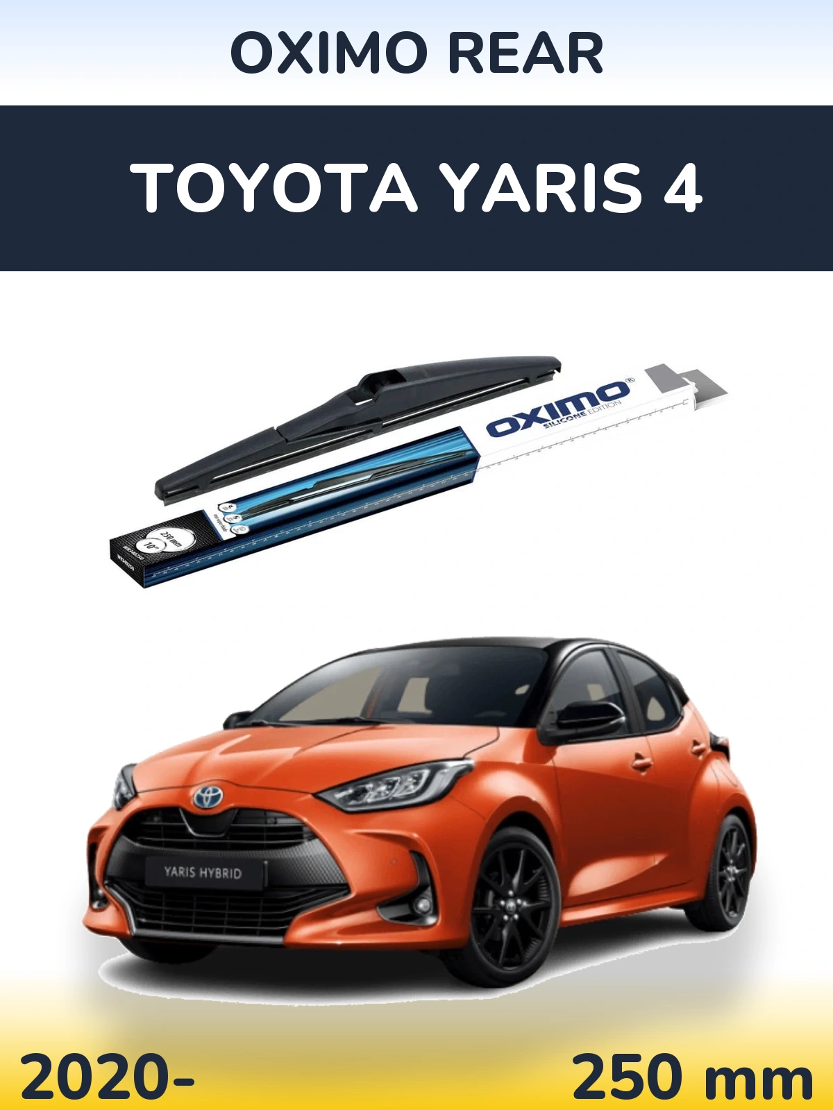 Torkarblad Oximo Rear för Toyota Yaris 4
