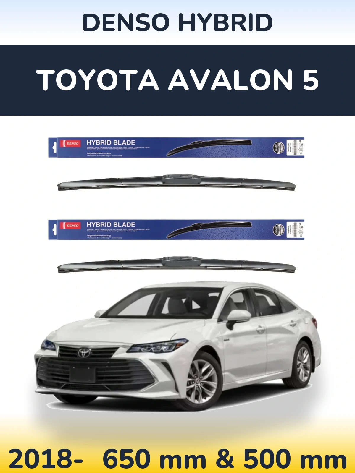 Torkarblad Denso Hybrid för Toyota Avalon 5